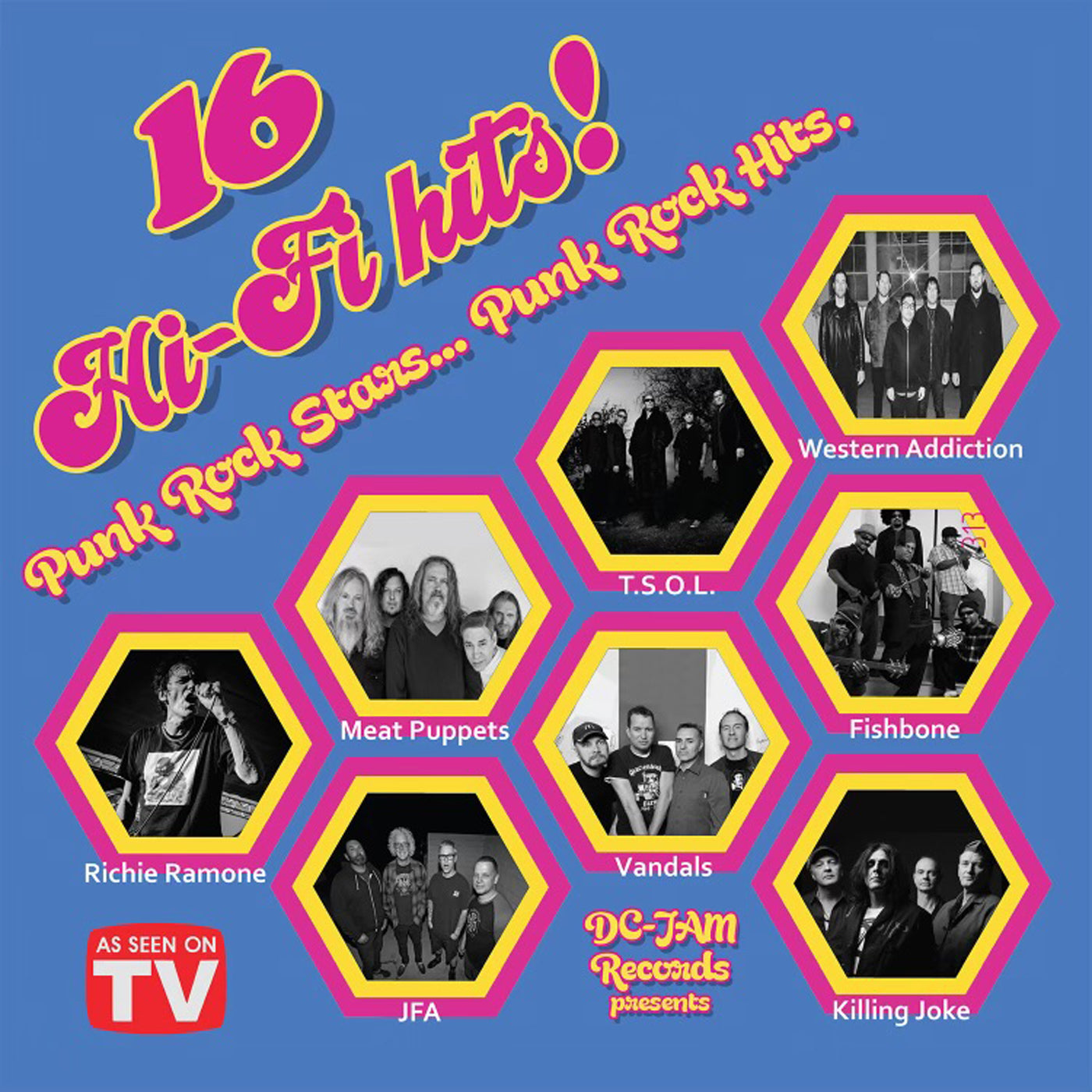 DC-Jam Records Presents: 16 Hi-fi Hits! (LP)