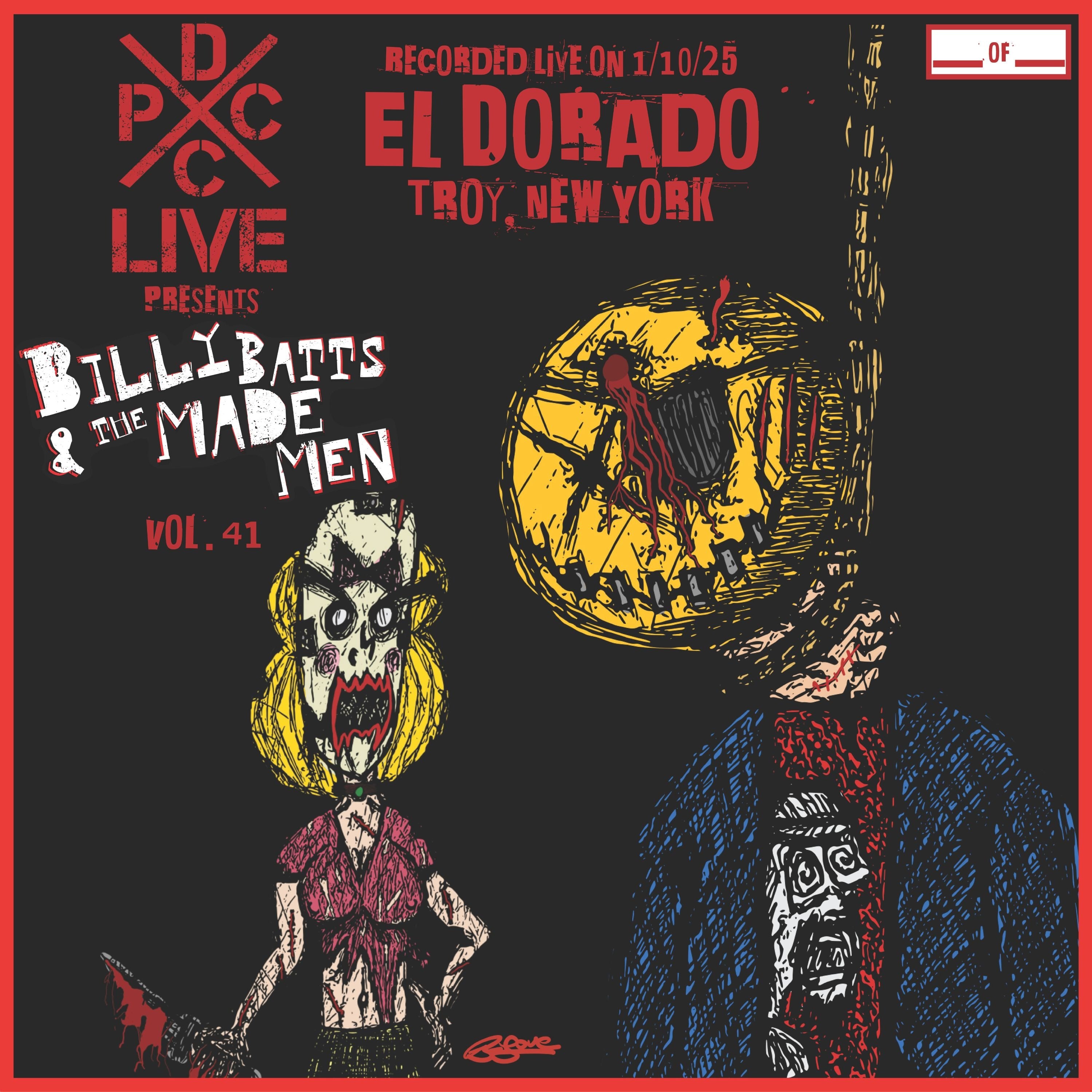 Billy Batts and the Made Men - DCxPC Live Vol. 41 (LP)