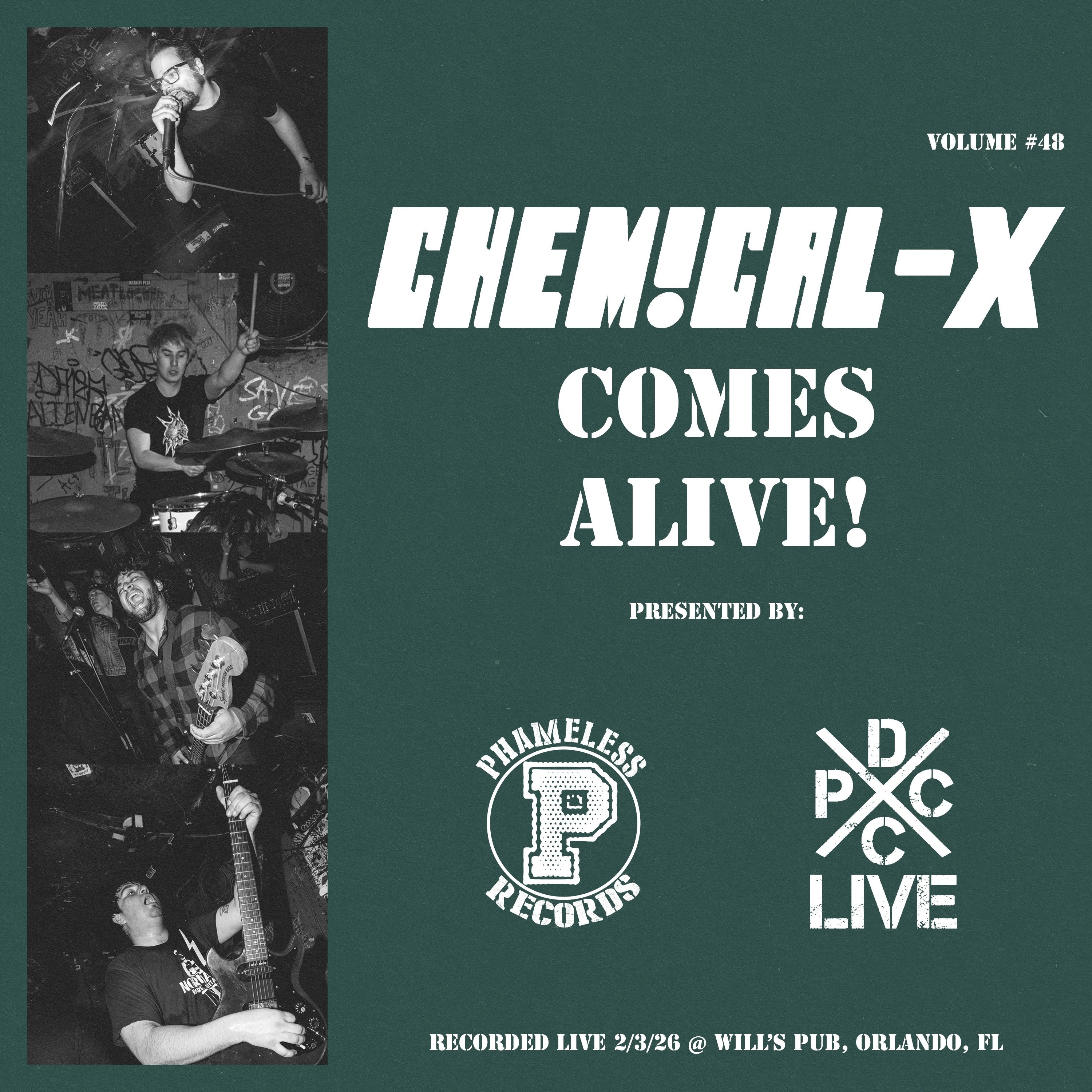Chemical-X - DCxPC Live & Phameless Records Vol. 48 (LP)