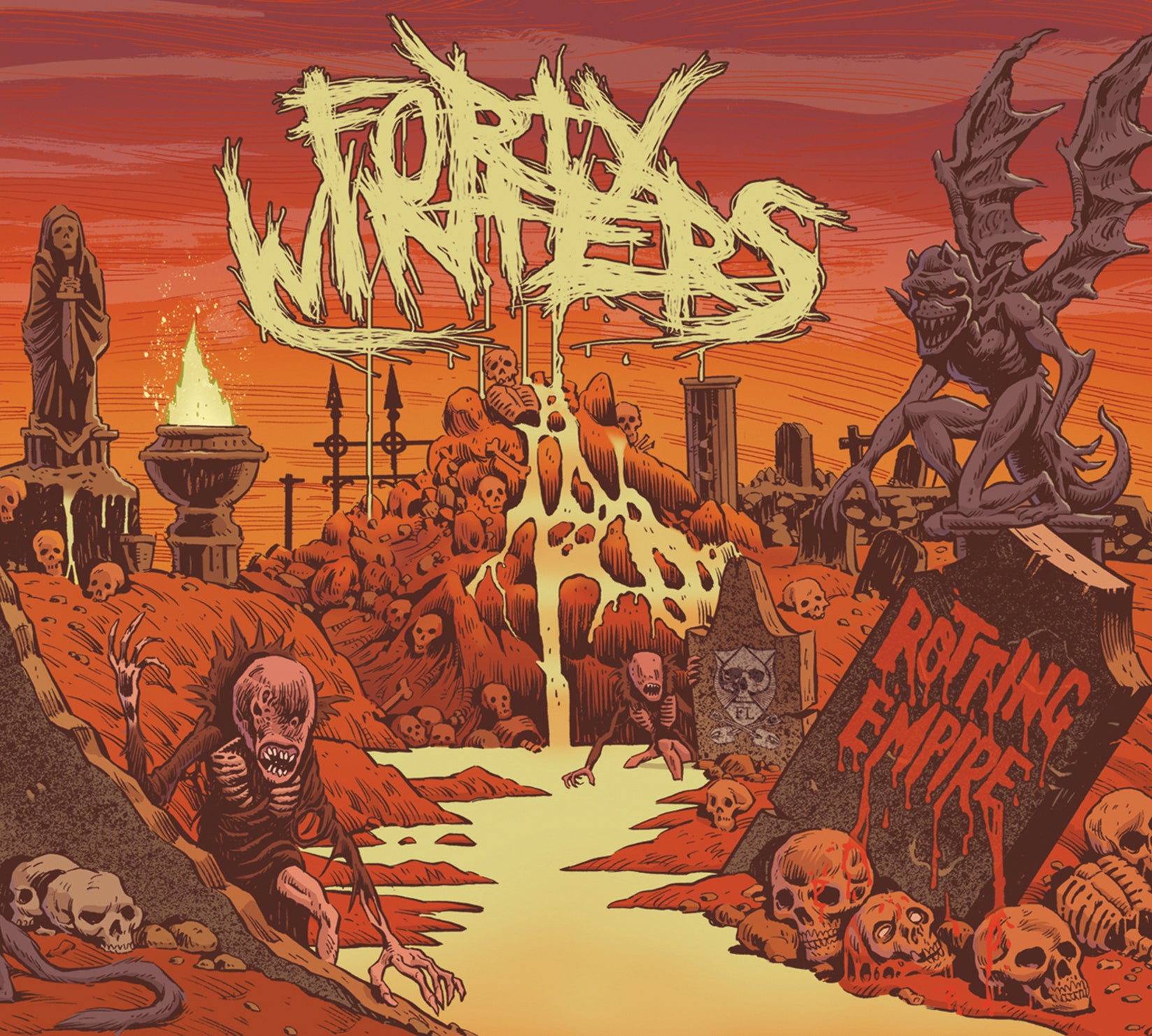 Forty Winters - Rotting Empire (CD)