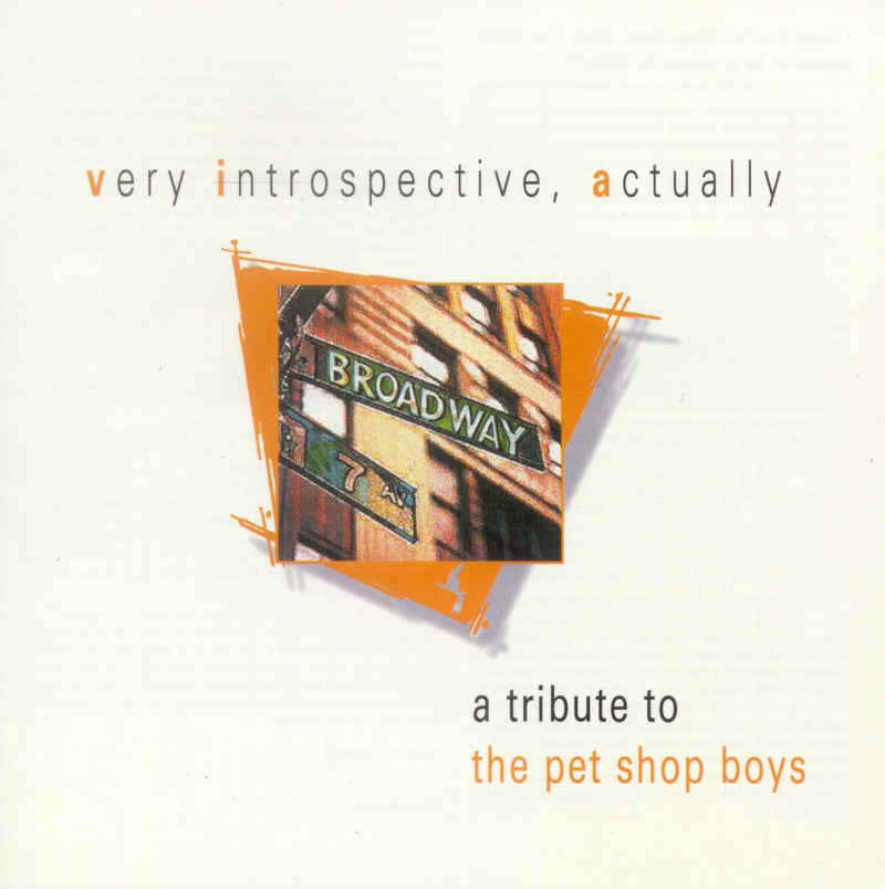 Tribute To Pet Shop Boys Veryintrospective Actually (CD)