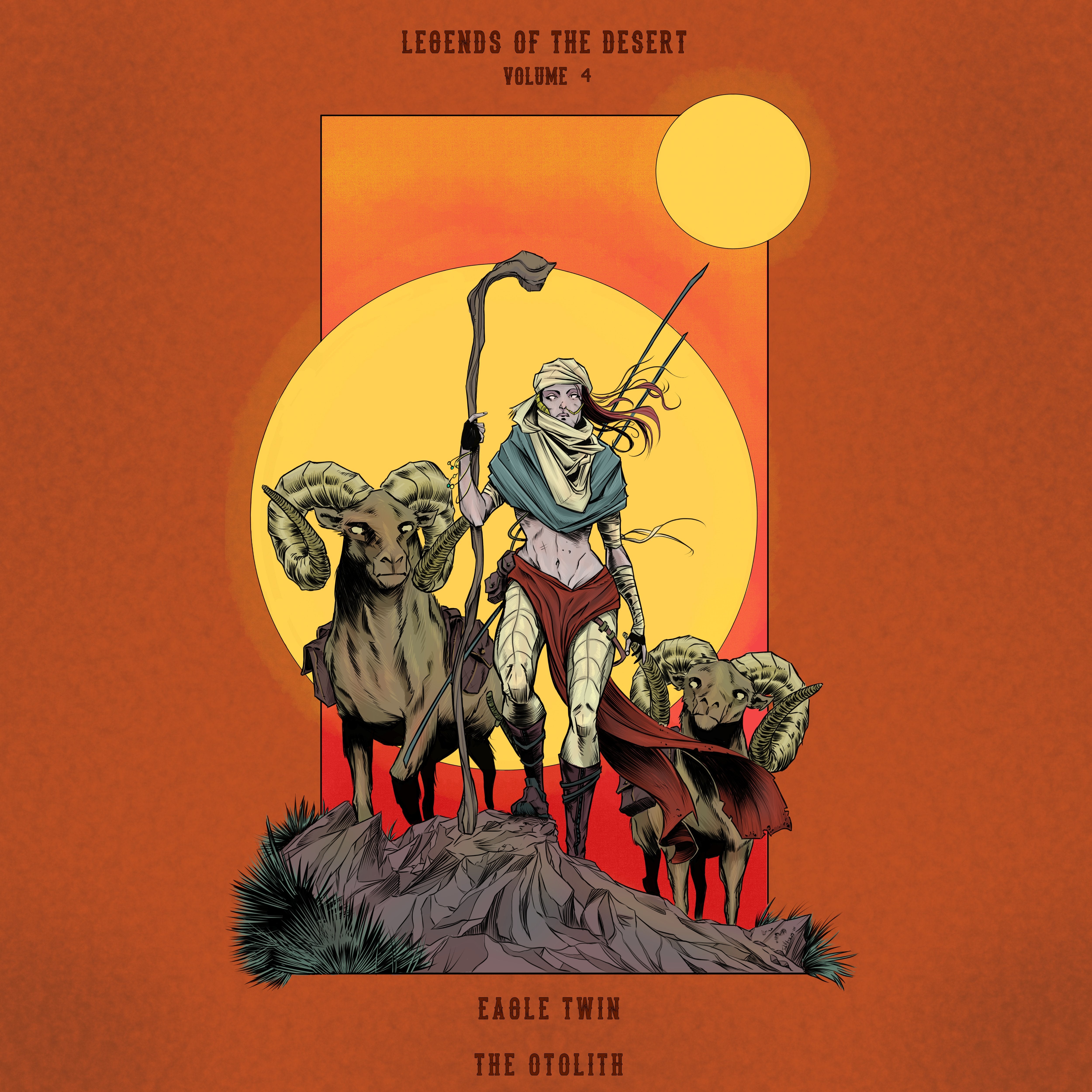 Eagle Twin & The Otolith - Legends Of The Desert: Vol. 4 (LP)