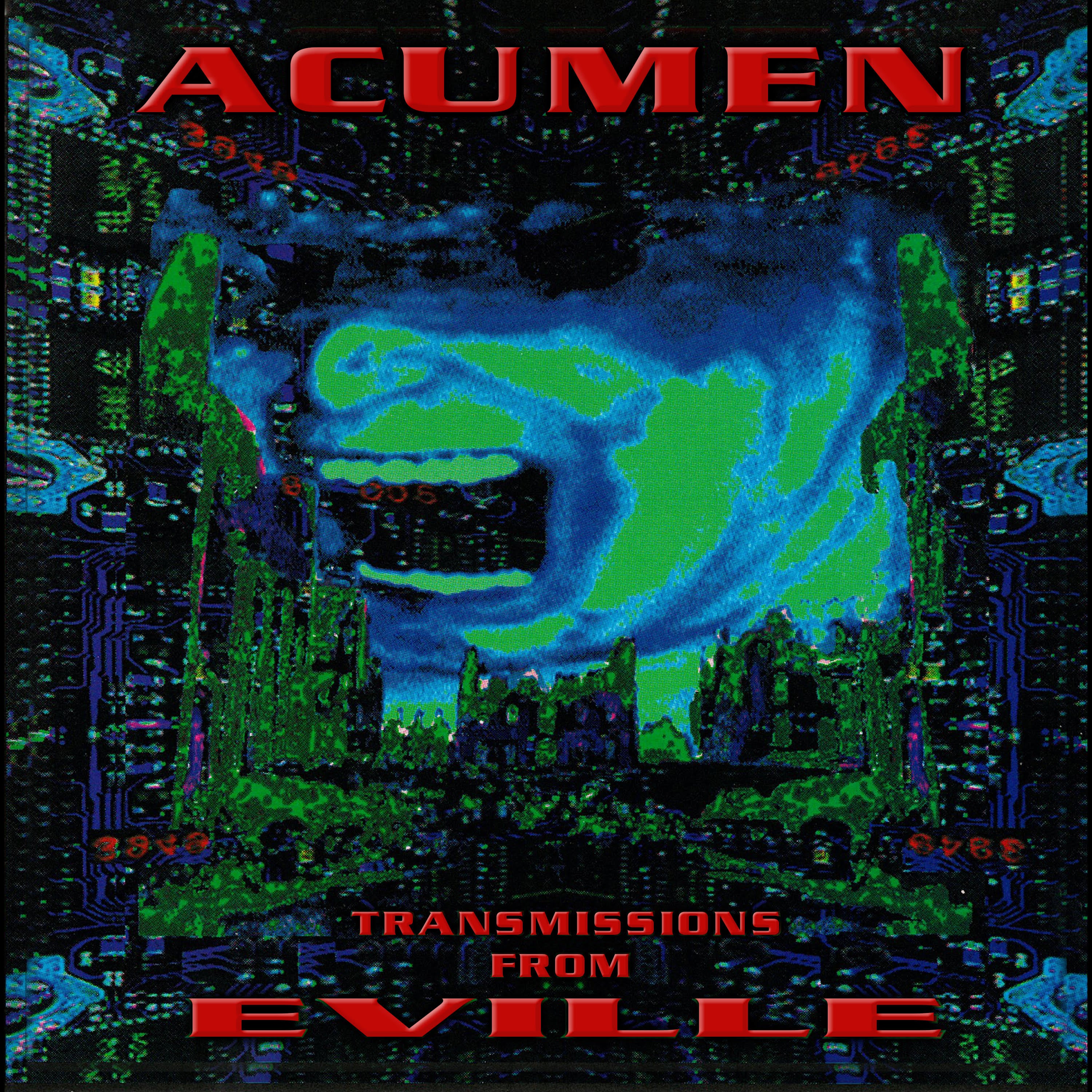 Acumen Nation - Transmissions From Eville [30th Anniversary Red Vinyl 2xLP With Bonus Tracks] (LP)