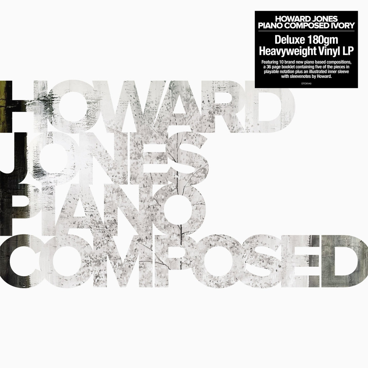 Howard Jones - Piano Composed Ivory [Limited Edition] (LP)