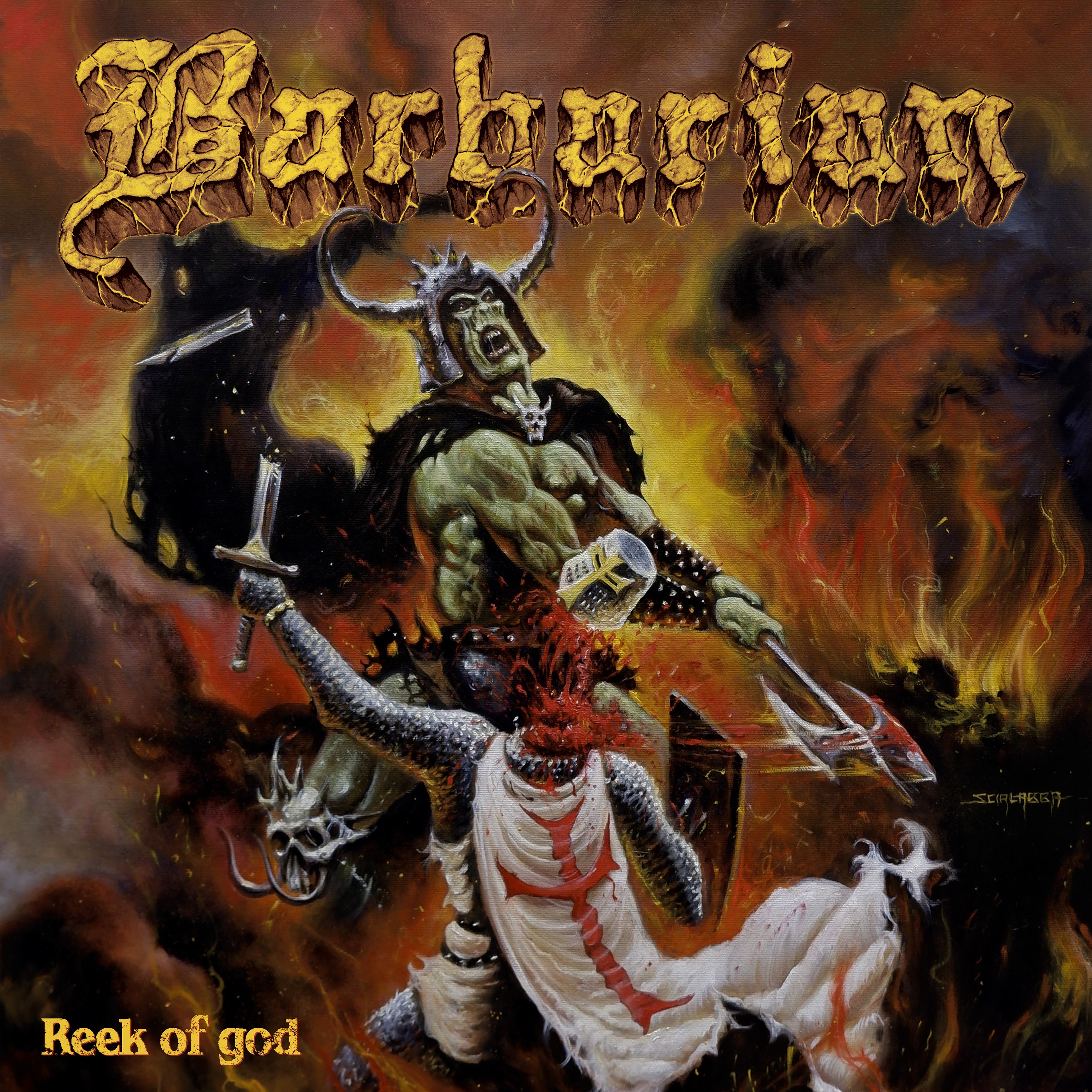 Barbarian - Reek Of God (LP)