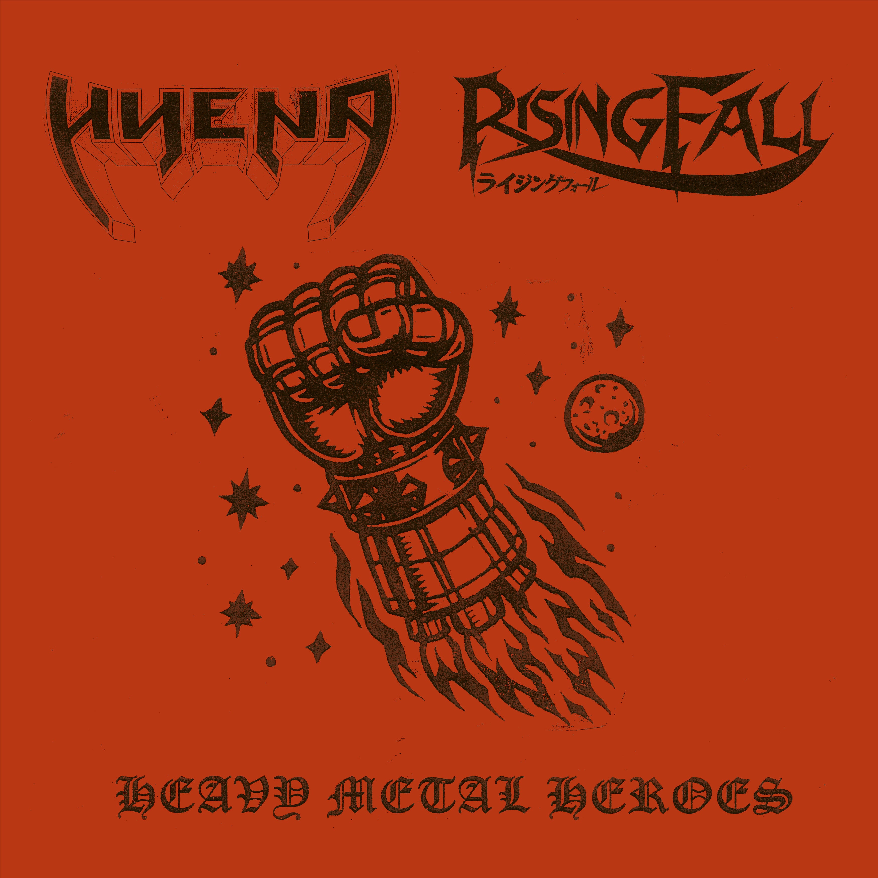 Hyena & Risingfall - Heavy Metal Heroes (LP)