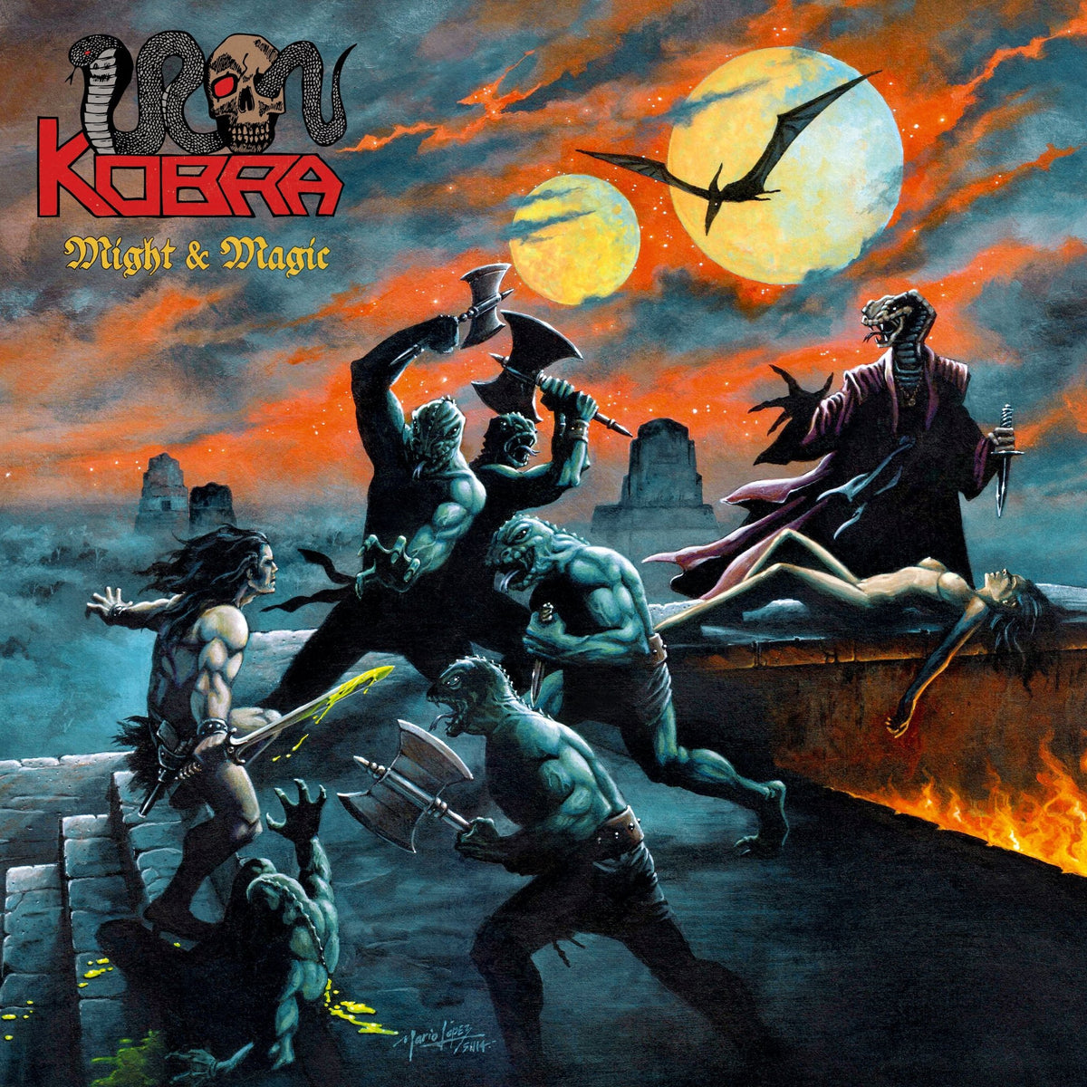Iron Kobra - Might & Magic (LP)