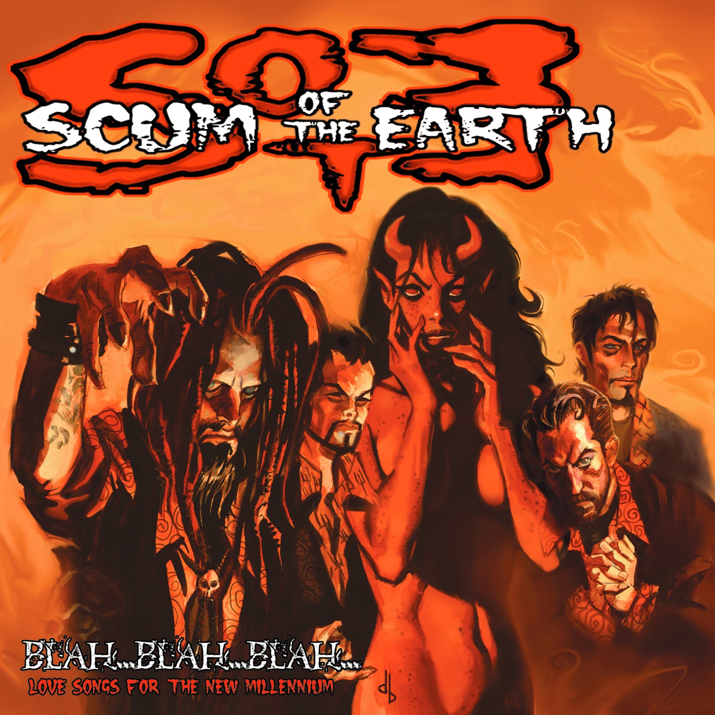 Scum Of The Earth - Blah...Blah...Blah..Love Songs (CD)