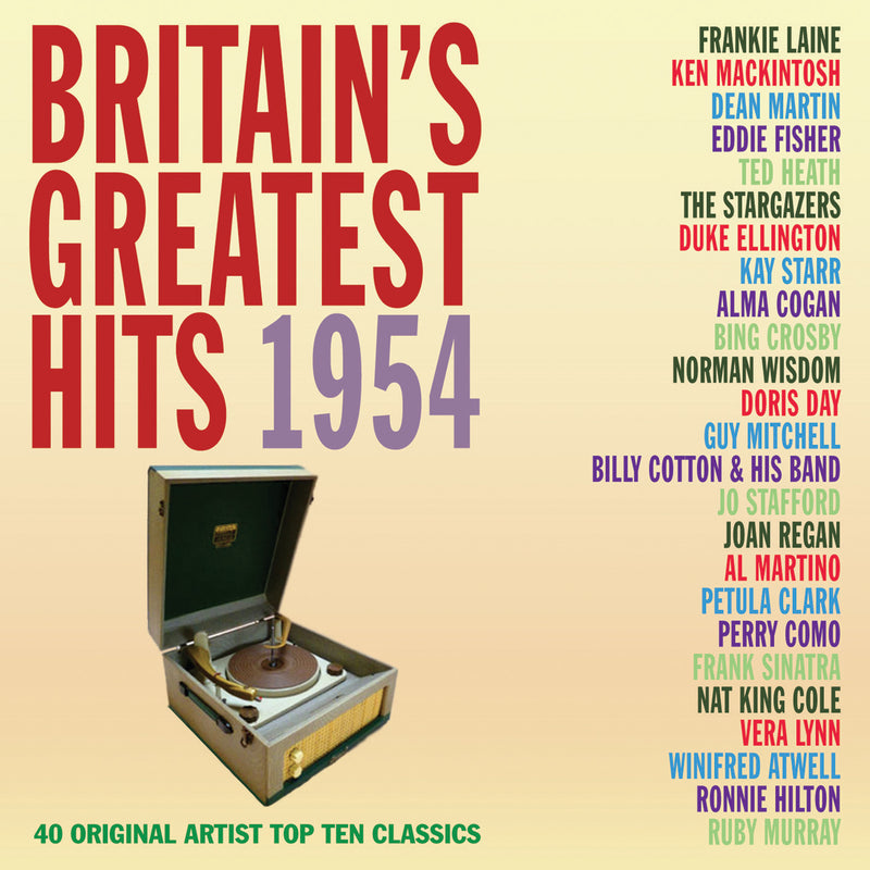 Britain's Greatest Hits 1954 (CD)