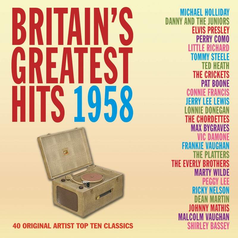 Britain's Greatest Hits 1958 (CD)