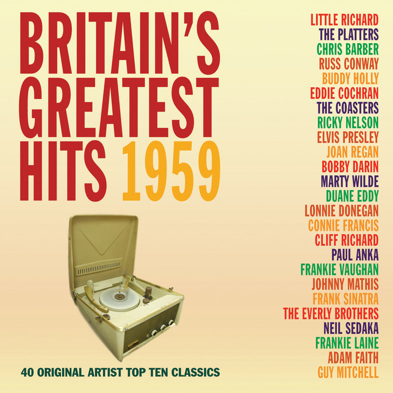 Britain's Greatest Hits 1959 (CD)