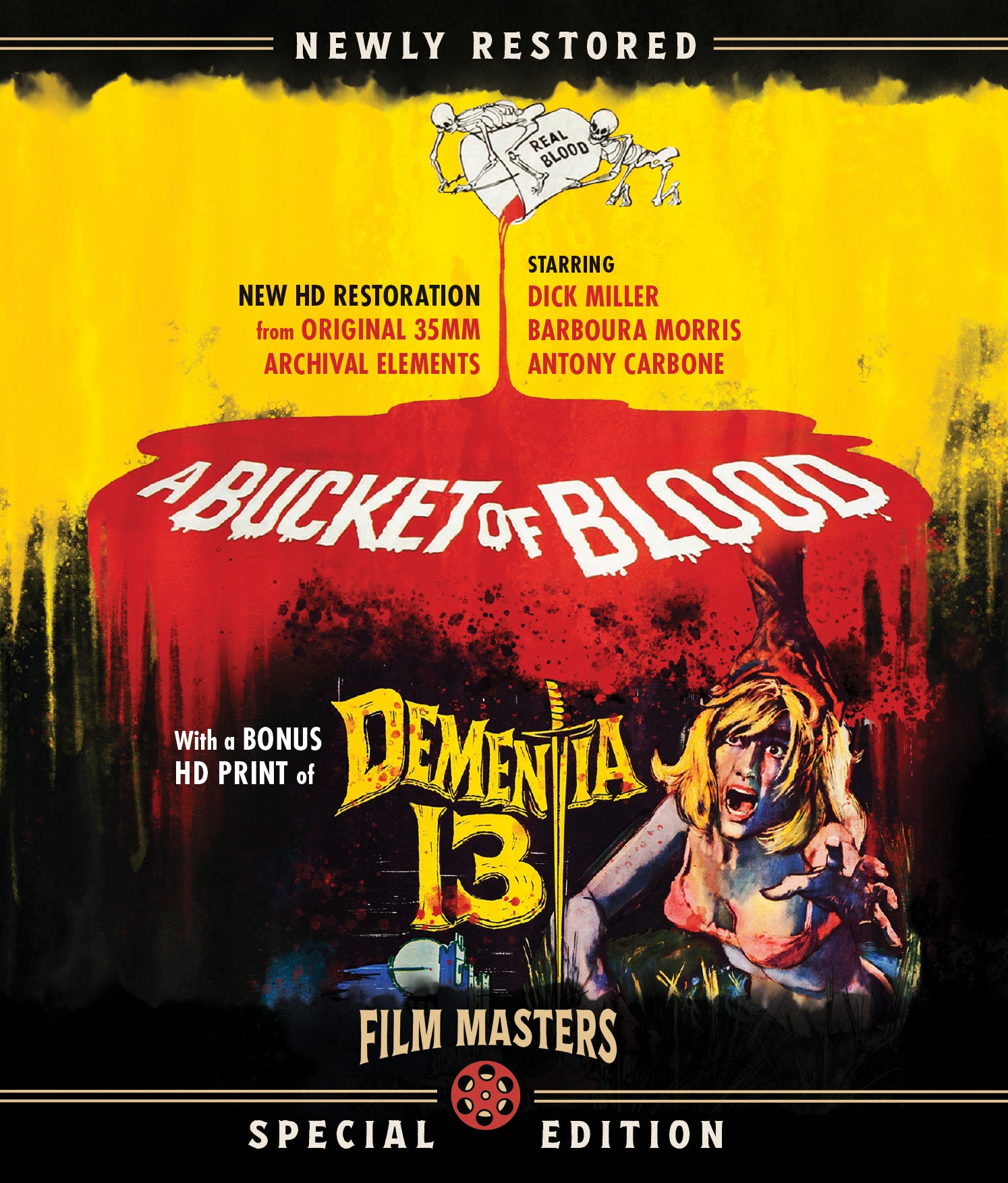 A Bucket of Blood (1959) with bonus film Dementia 13 (1963) [Special Edition] (Blu-ray)