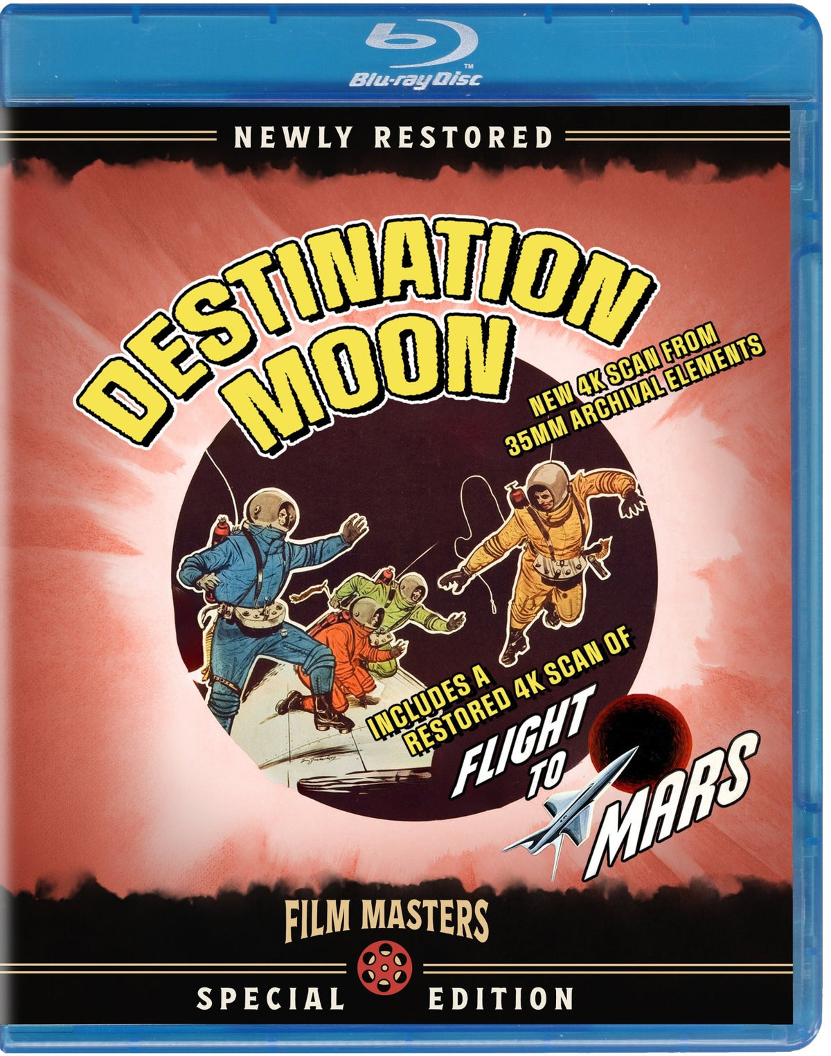 Destination Moon (1950) With Bonus Film, Flight To Mars (1951) [Special Edition] (Blu-ray)