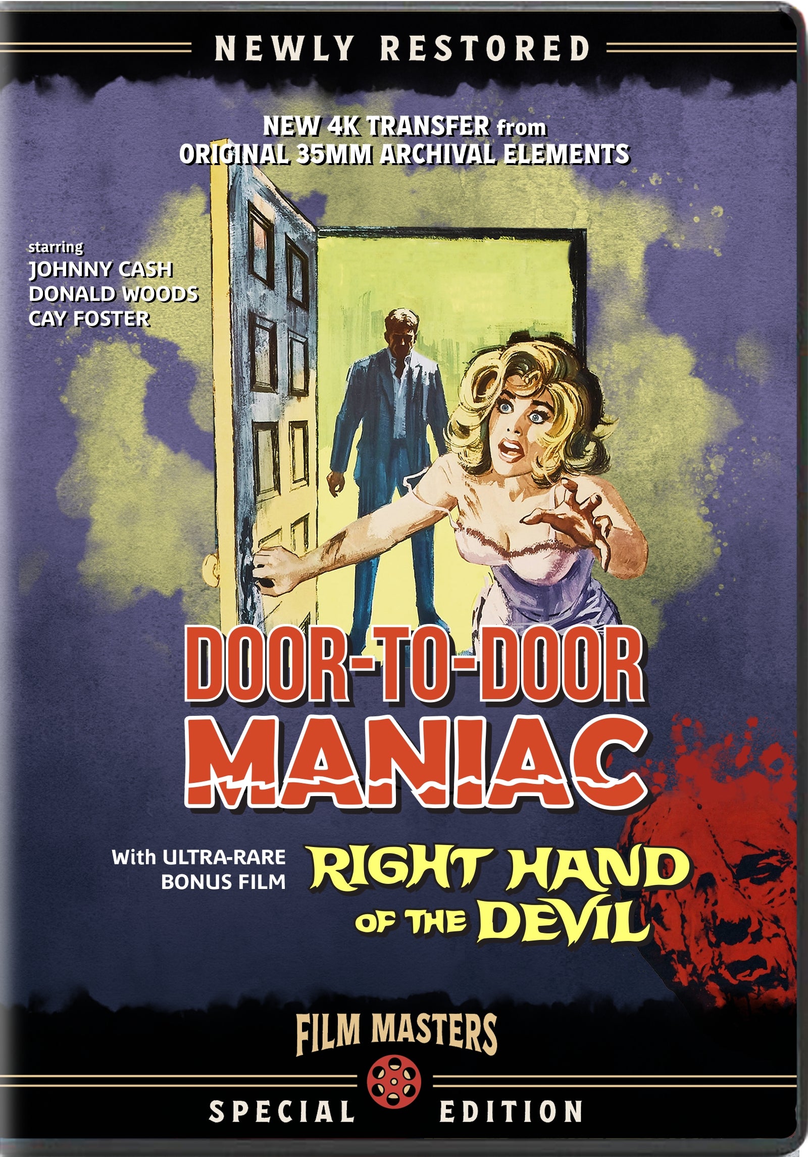Door To Door Maniac (1961) With Bonus Film, Right Hand Of The Devil (1963) (DVD)