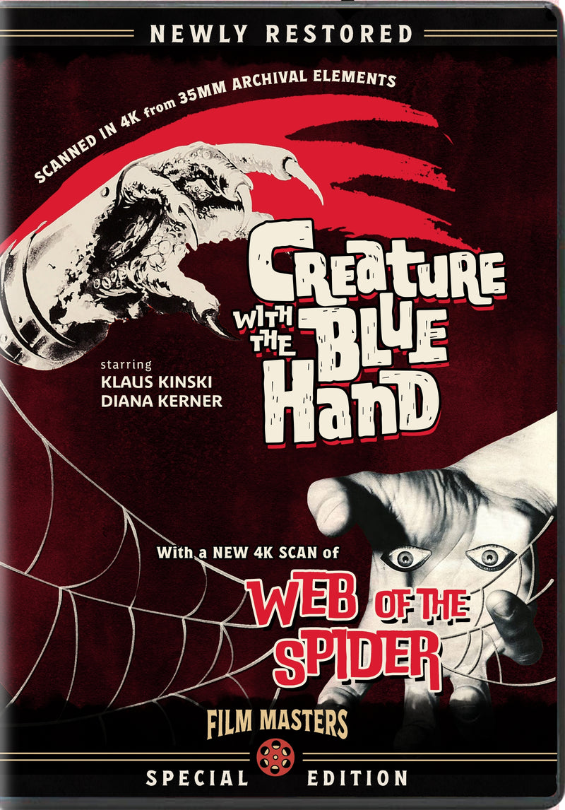 Creature With The Blue Hand (1967) With Bonus Film, Web Of The Spider (1971) (DVD)