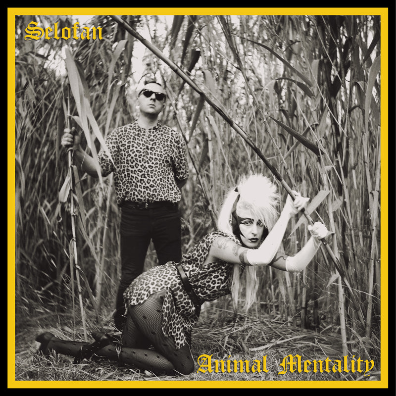 Selofan - Animal Mentality (Psychedelic Orange Vinyl With Printed Inner-sleeve And Emboss Cover) (LP)