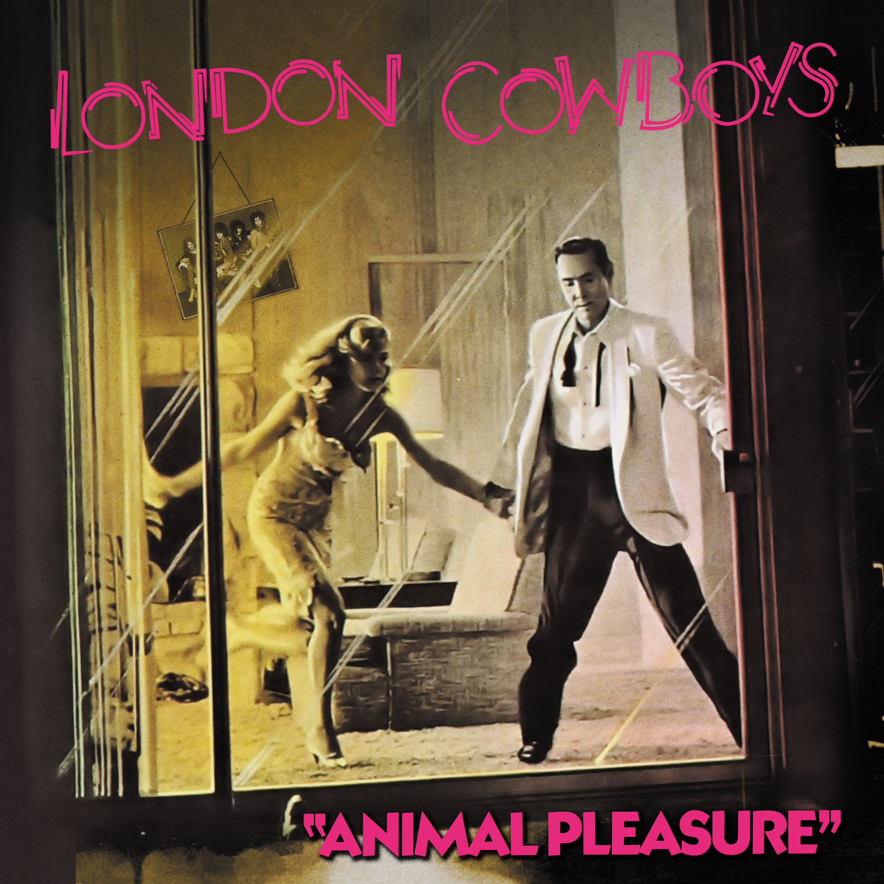 London Cowboys - Animal Pleasure + Tall In The Saddle (Remastered Red Vinyl) (LP)