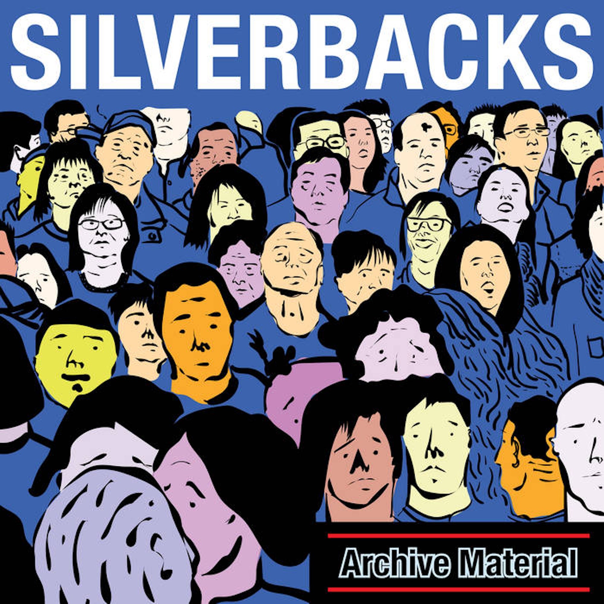 Silverbacks - Archive Material (Blue Vinyl) (LP)