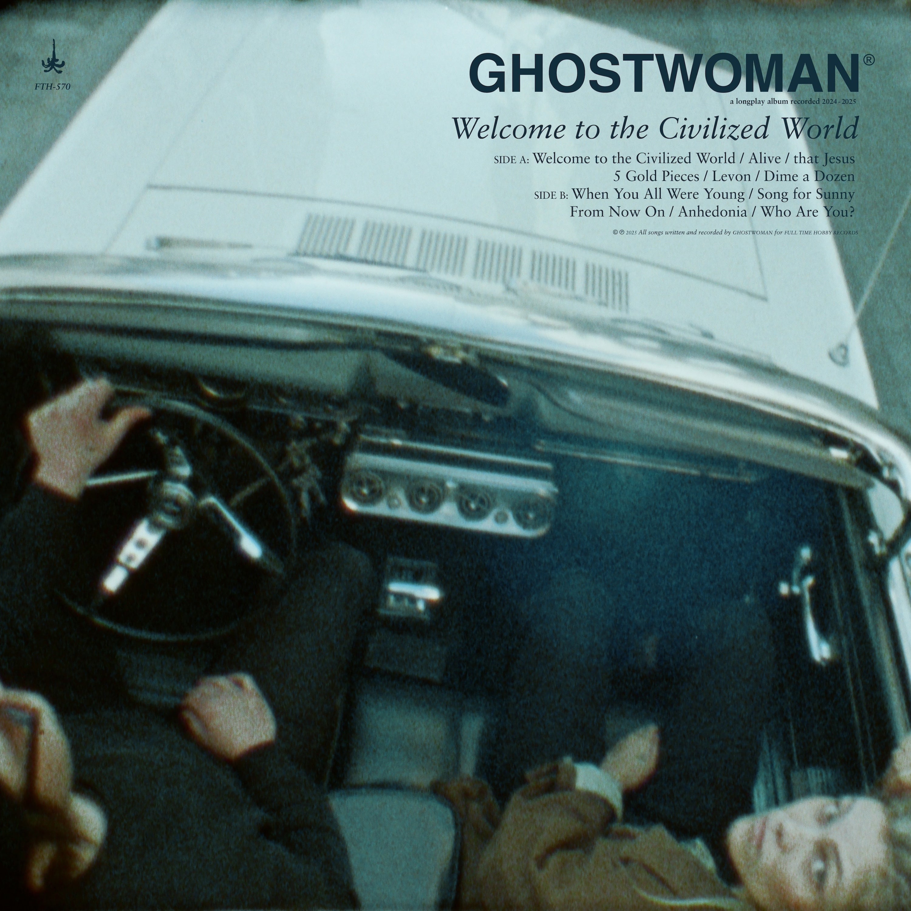 GHOSTWOMAN - Welcome to the Civilized World (CD)