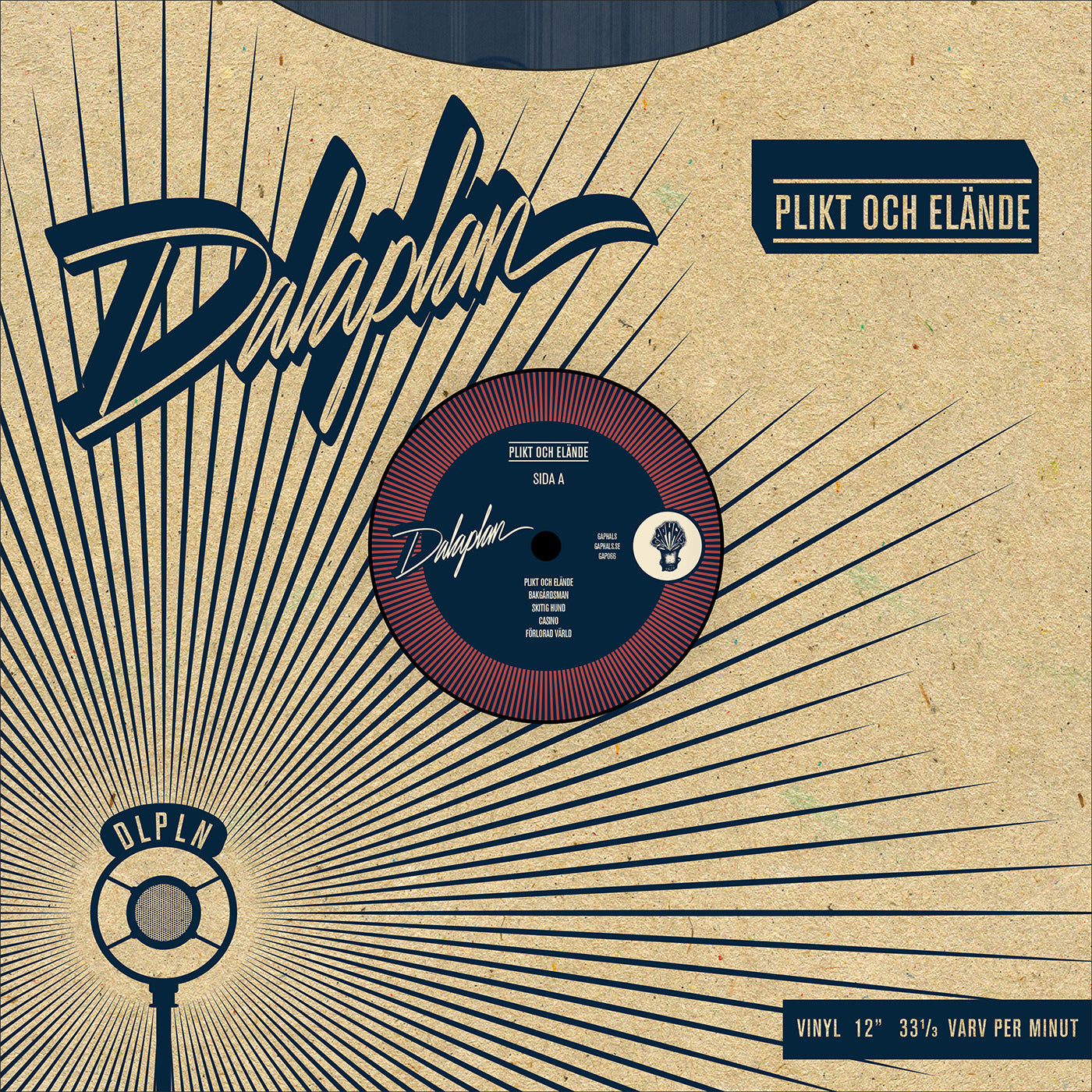 Dalaplan - Plikt Och Elande (LP)