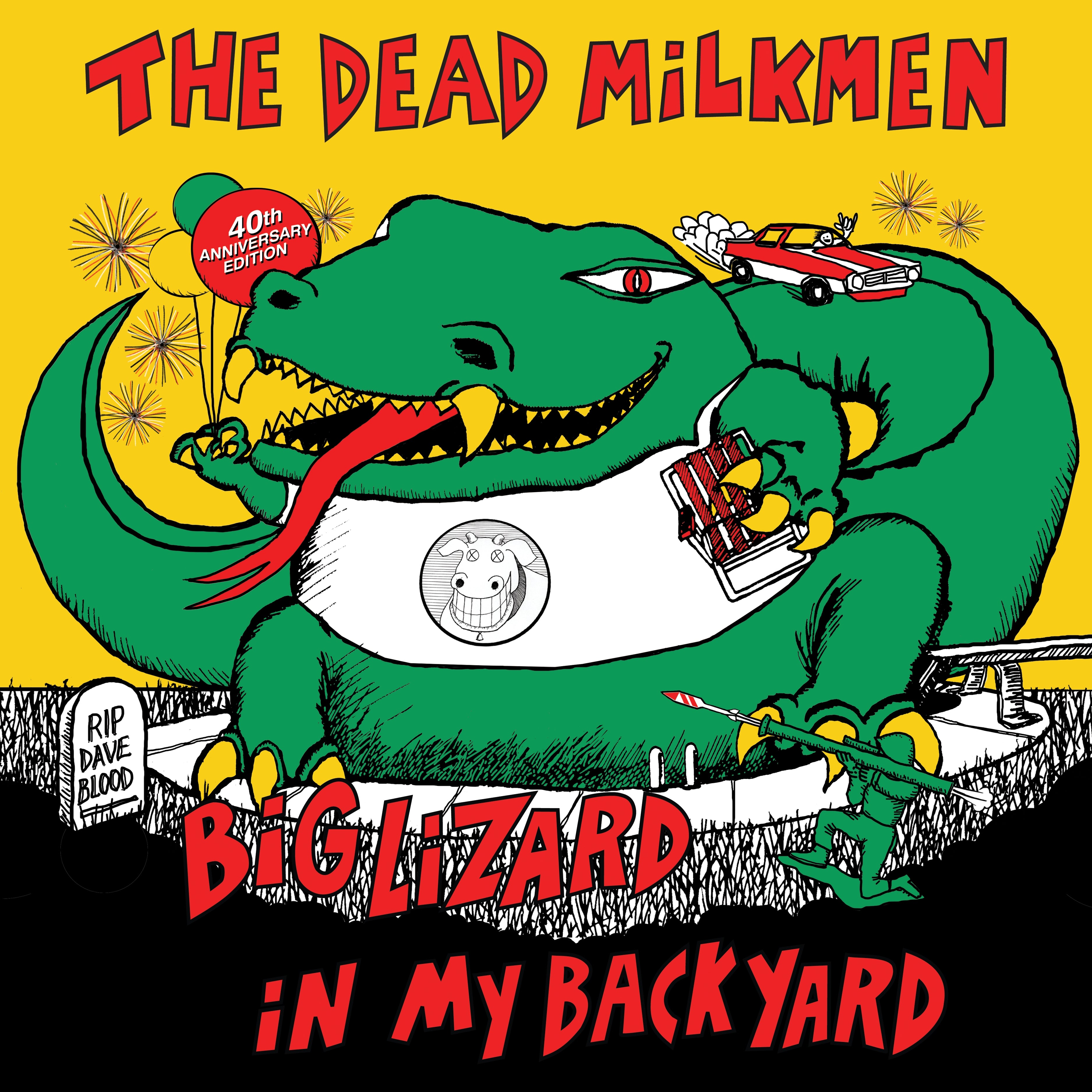 The Dead Milkmen - Big Lizard In My Backyard (Black Vinyl 40th Anniversary Edition) (LP)