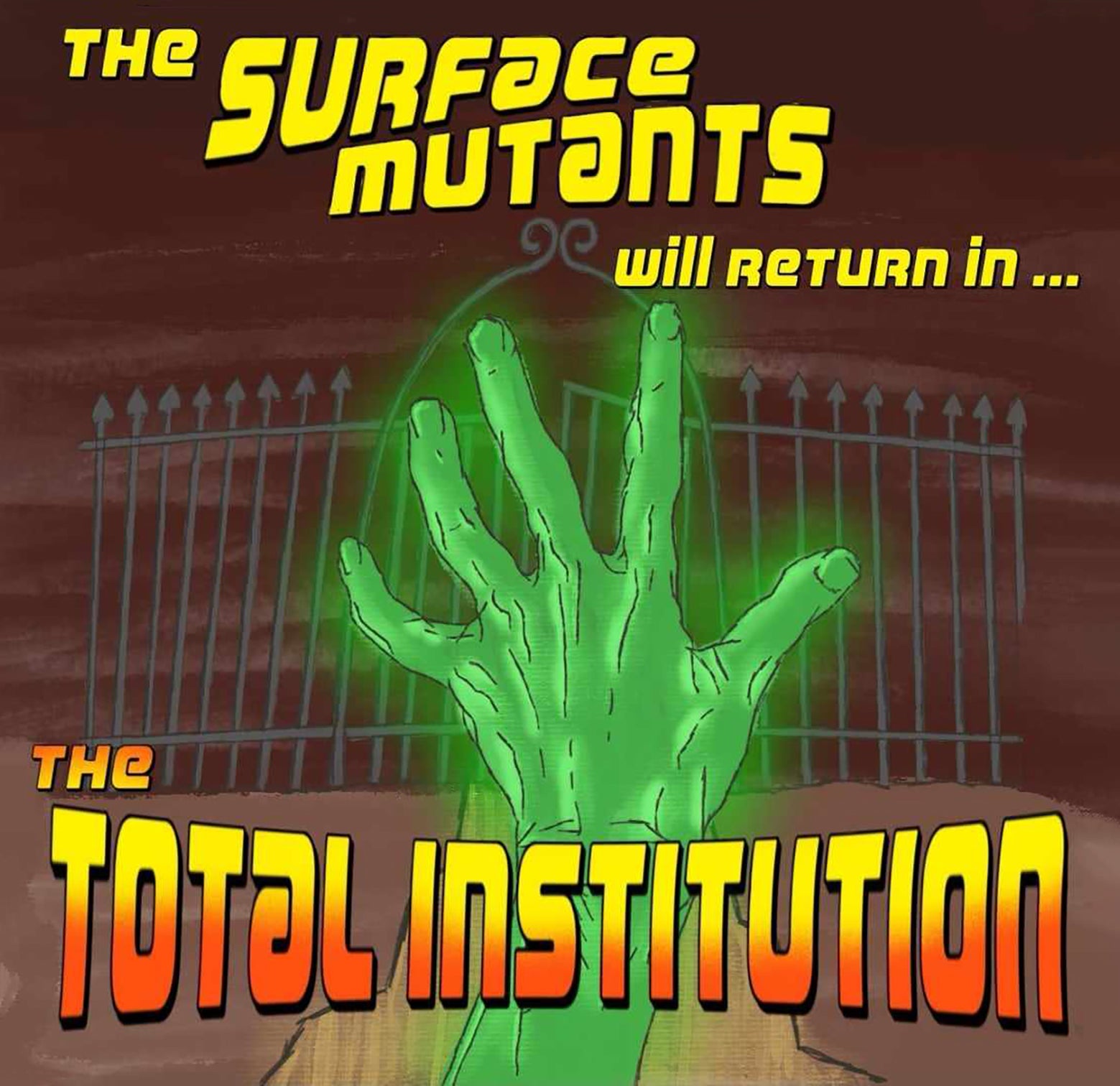 The Surface Mutants - The Total Institution (CD)
