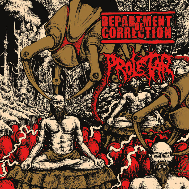 Department Of Correction / Proletar - Split (CD)
