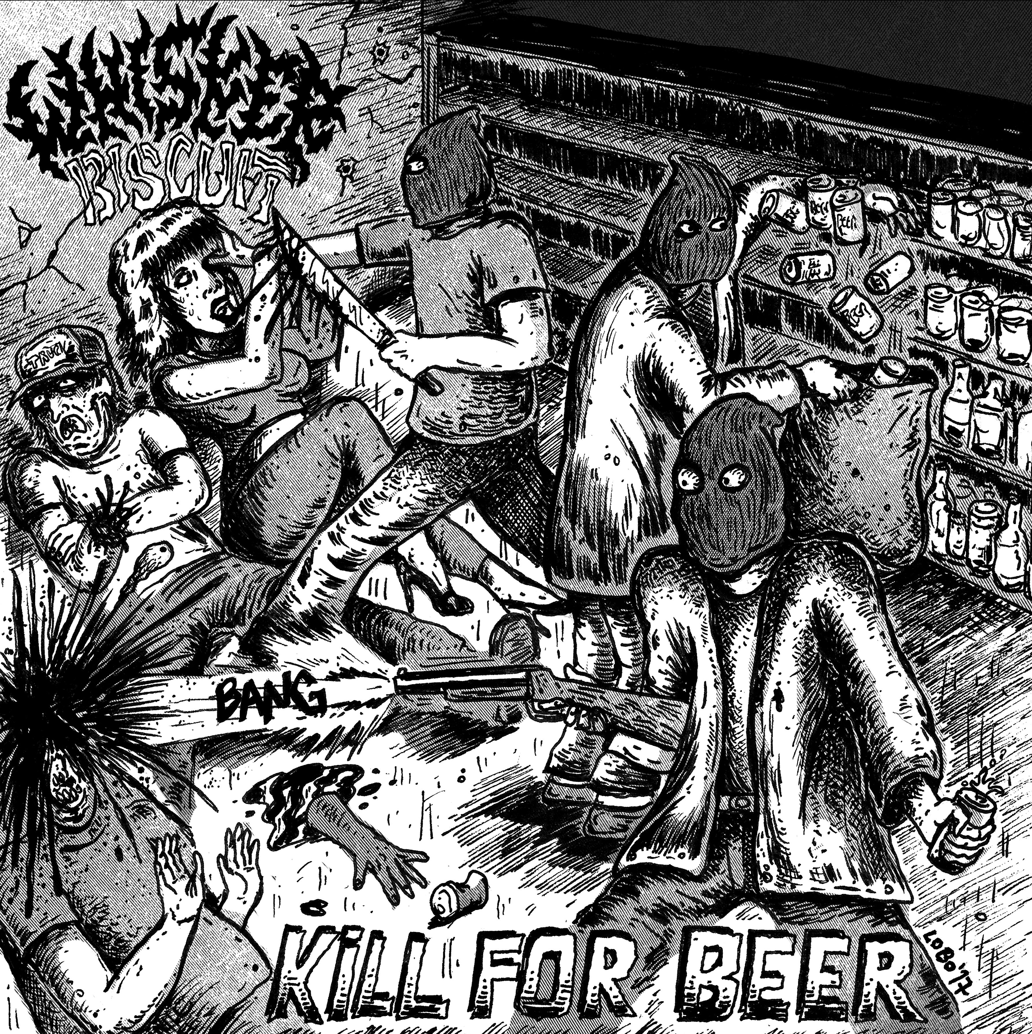 Whisker Biscuit - Kill For Beer (LP)