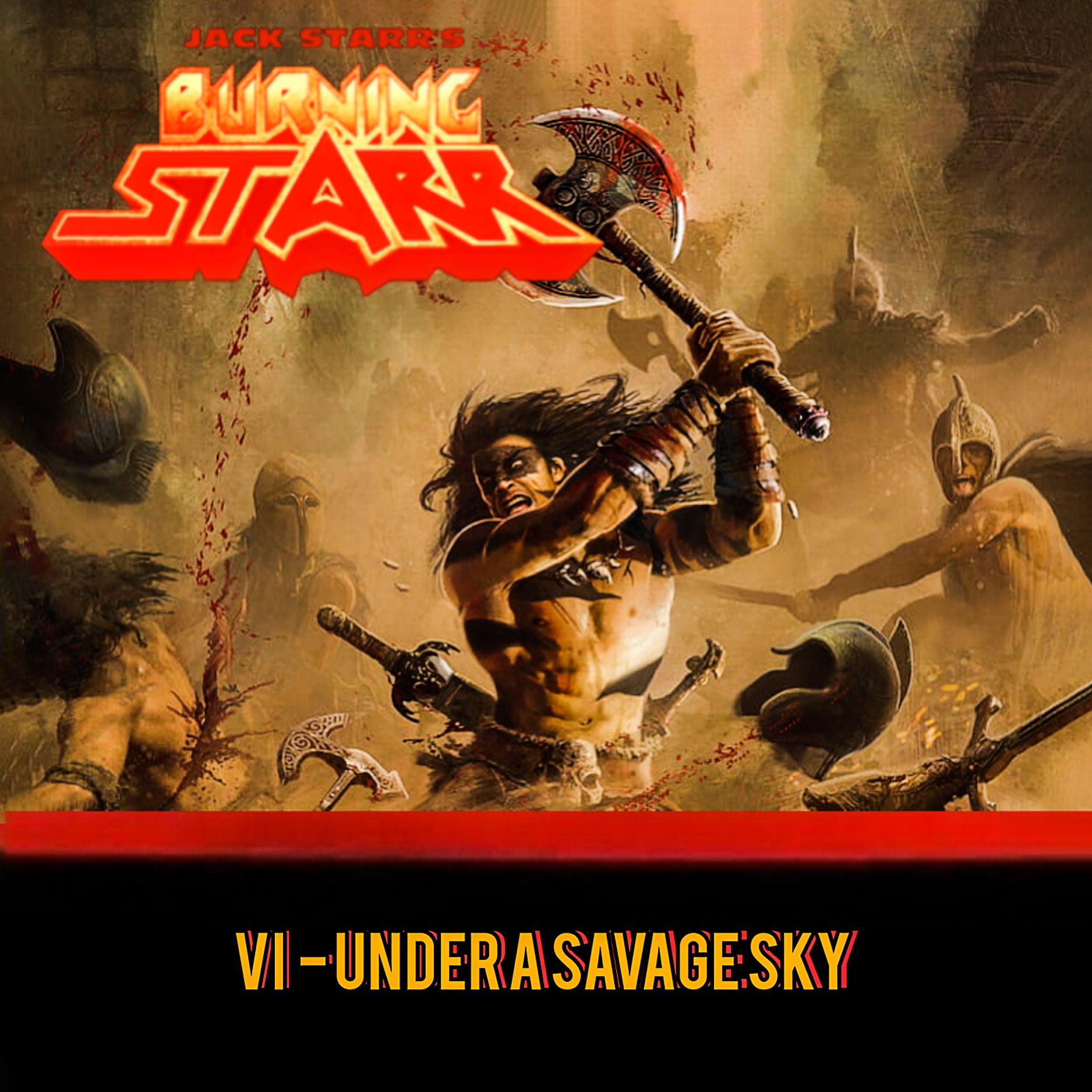 Jack Starr's Guardians Of The Flame - Under A Savage Sky (CD)