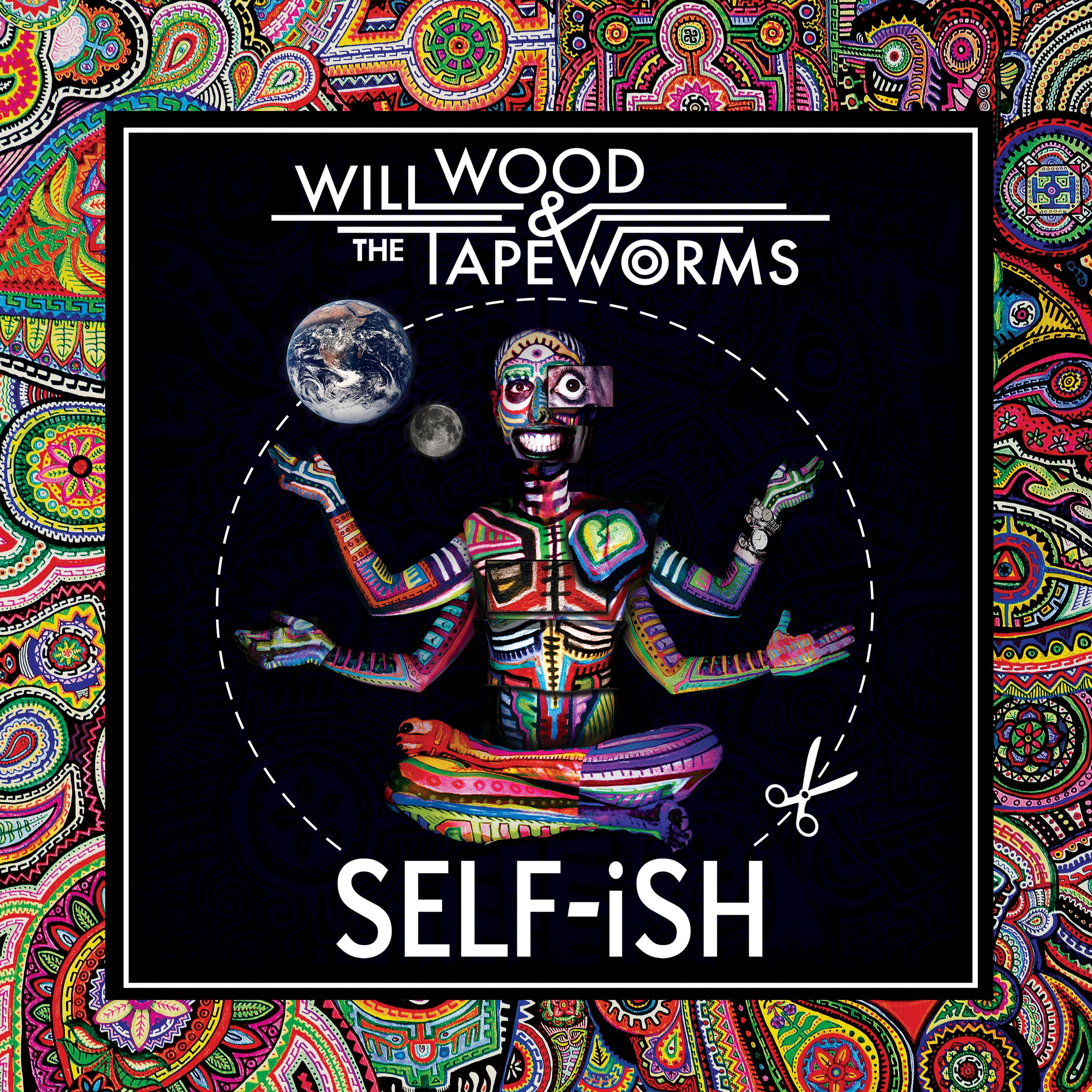 Will Wood & The Tapeworms - SELF-iSH [Indie Exclusive Pinwheel Neon Green With Neon Yellow Spokes With Hot Pink Splatter] (LP)