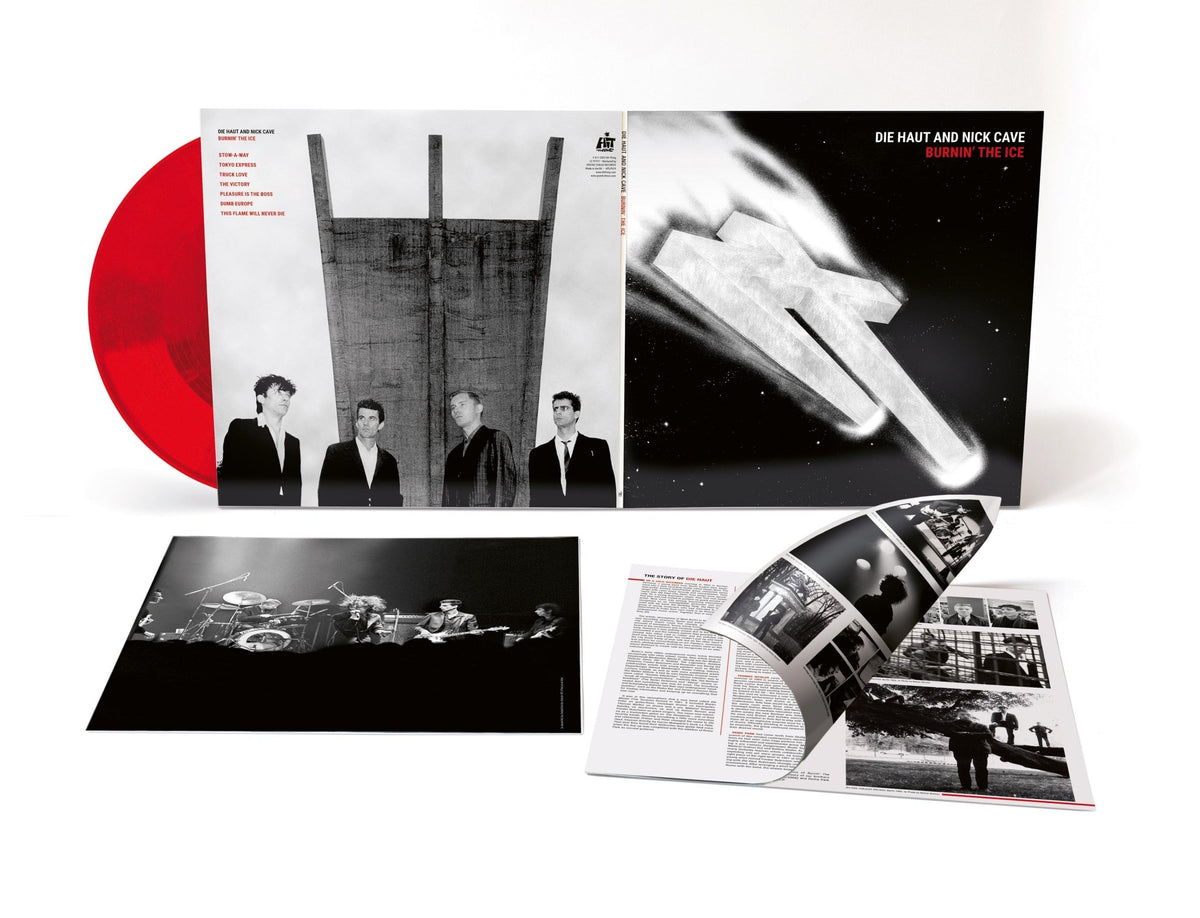 Die Haut & Nick Cave - Burnin' the Ice (Indie Exclusive) (Limited U.S. Edition in Red Vinyl) [LP]