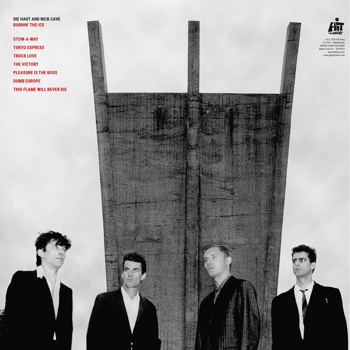 Die Haut & Nick Cave - Burnin' the Ice (Indie Exclusive) (Limited U.S. Edition in Red Vinyl) [LP]