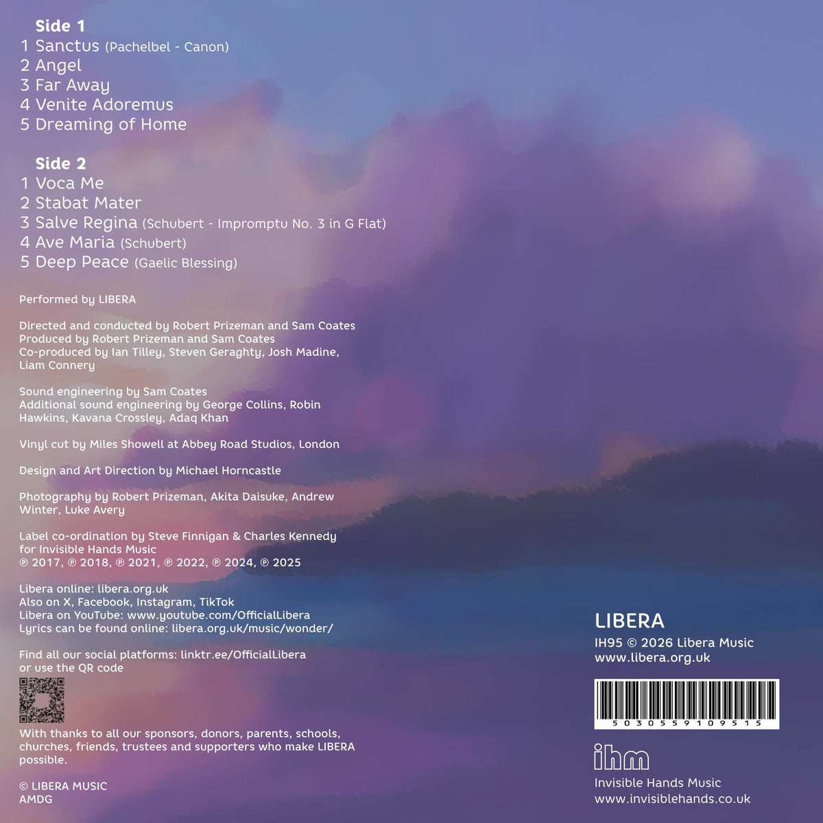 Libera - Wonder: An Introduction to Libera (Black Vinyl) (LP)