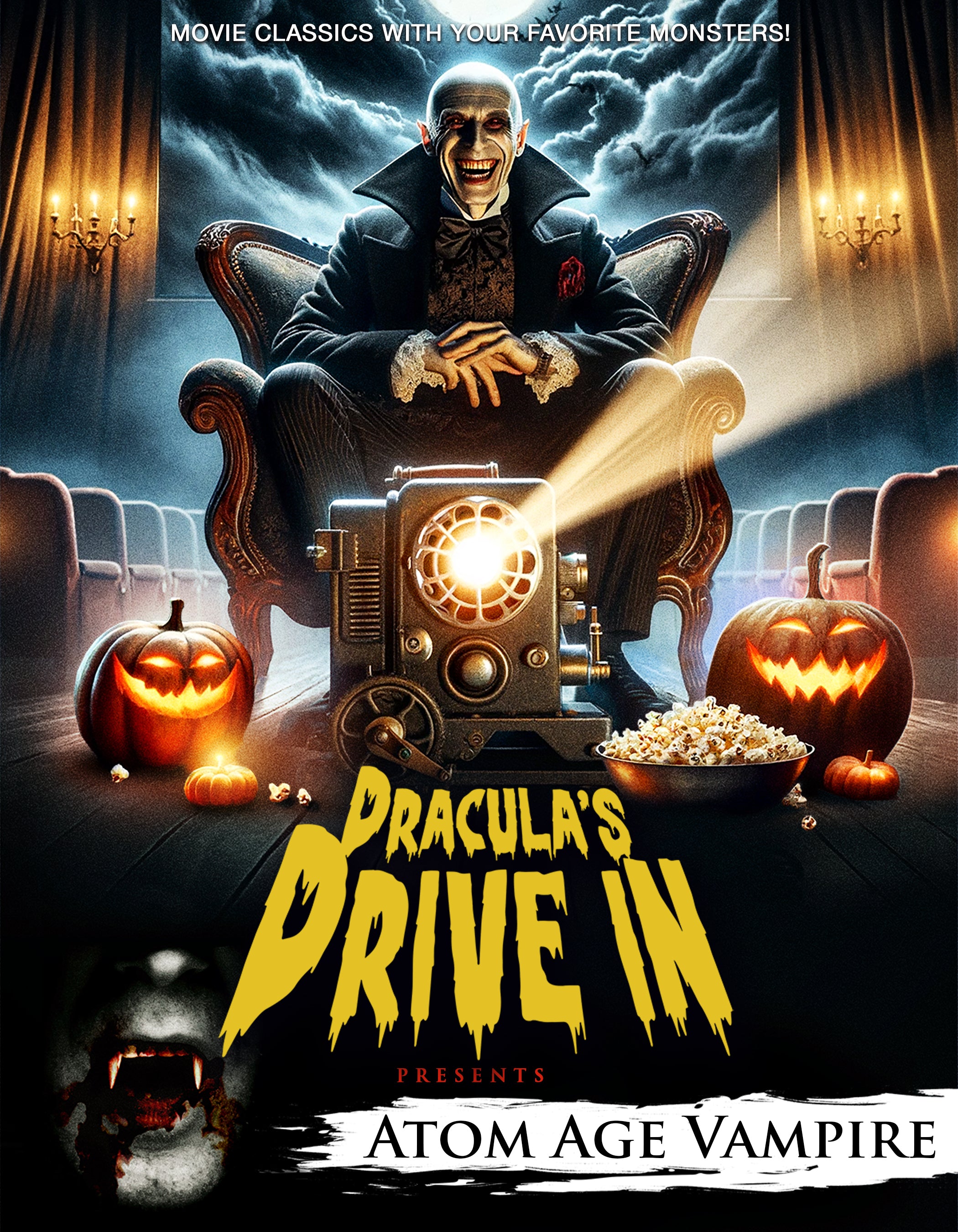 Dracula's Drive-in: Atom Age Vampire (DVD)