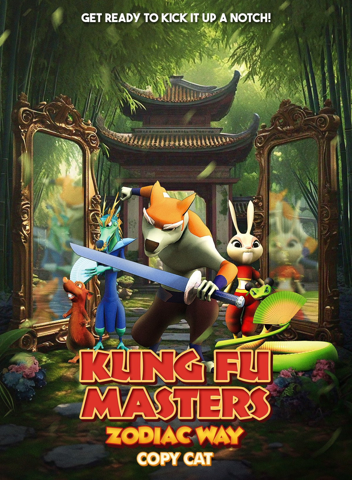 Kung Fu Masters Zodiac Way: Copy Cat (DVD)