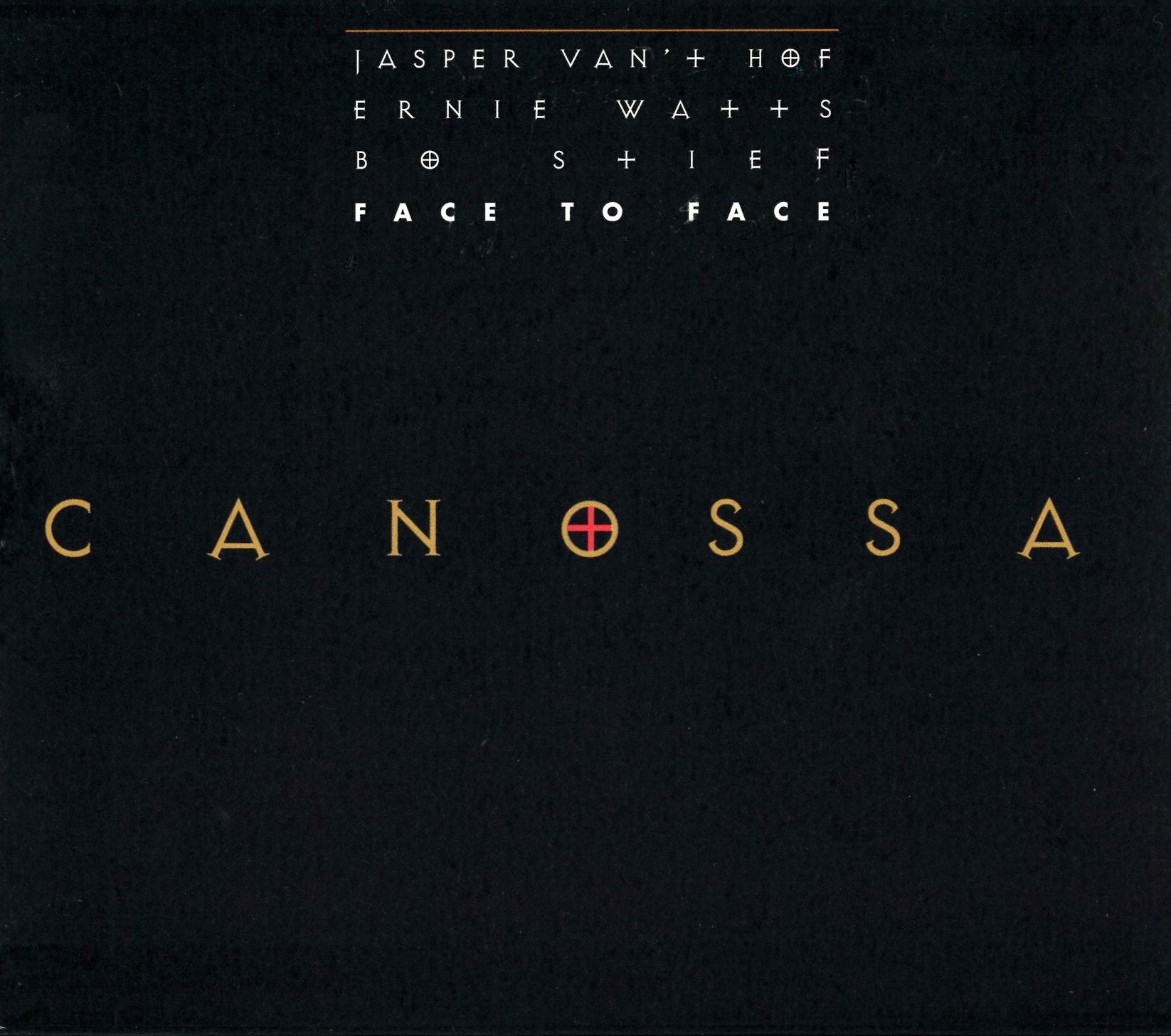 Jasper Van't Hof & Bo Stief & Ernie Watts - Canossa (CD)