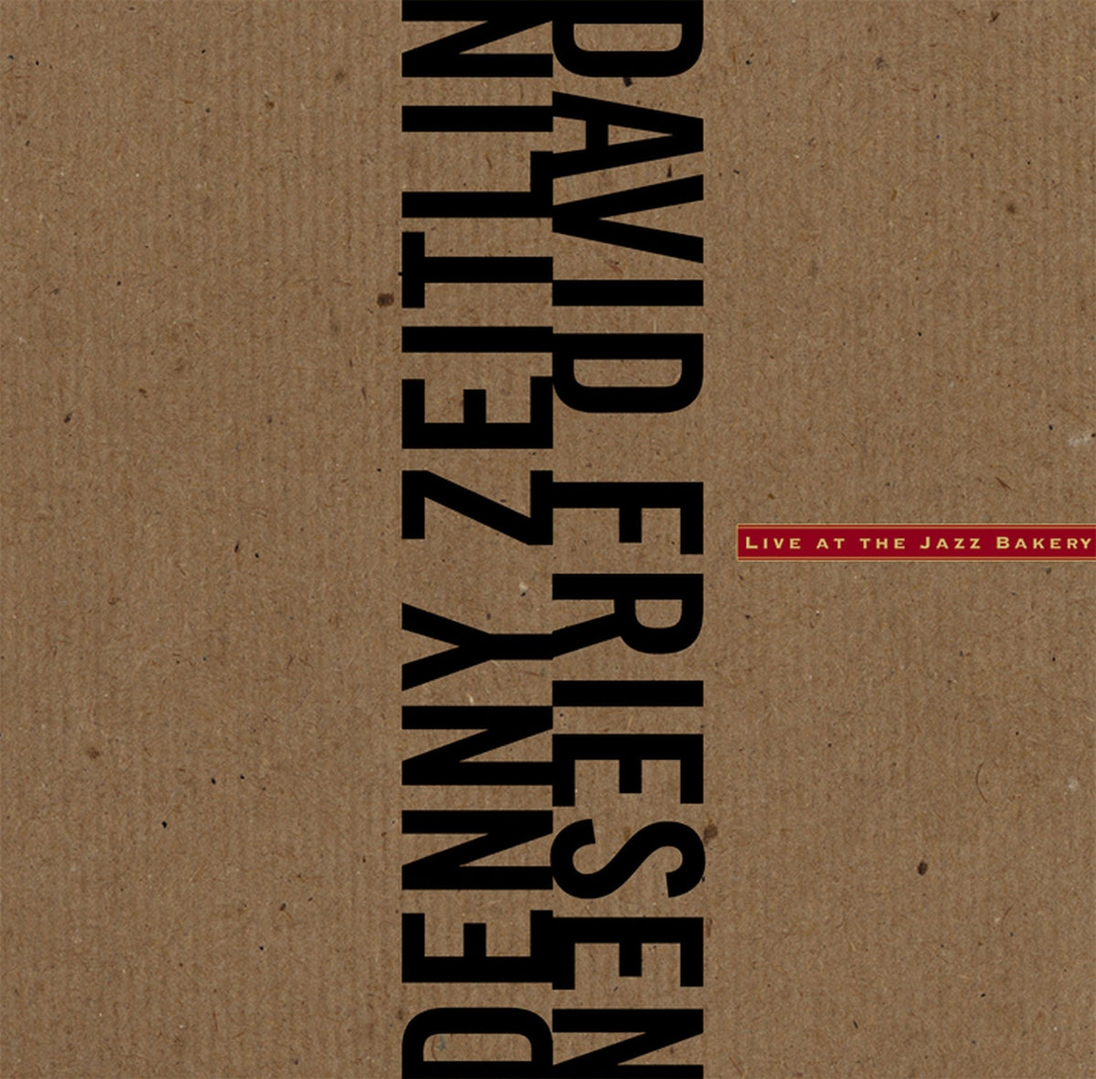 David Friesen & Danny Zeitlin - Live At The Jazz Bakery (CD)