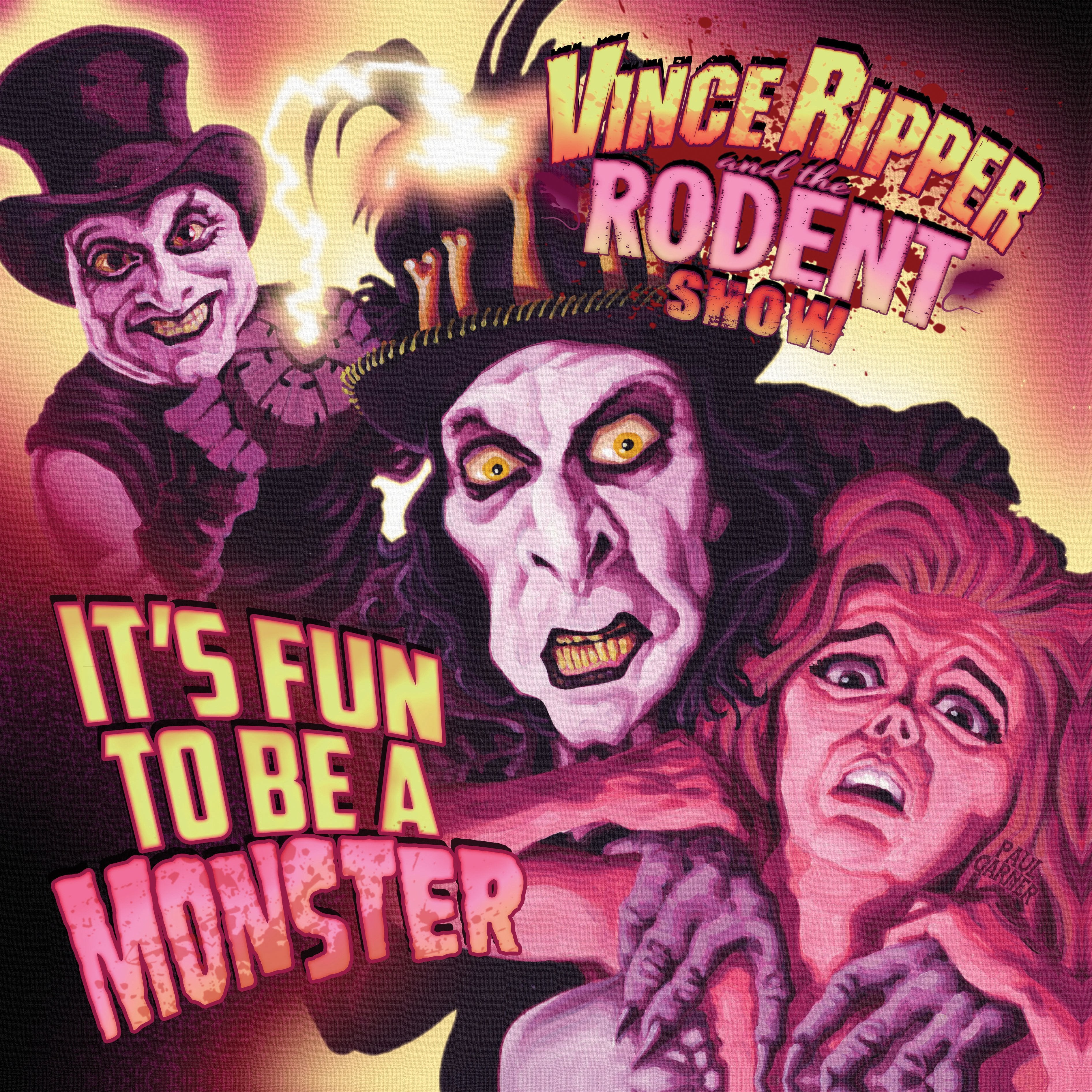 Vince Ripper And The Rodent Show - It's Fun To Be A Monster (LP)