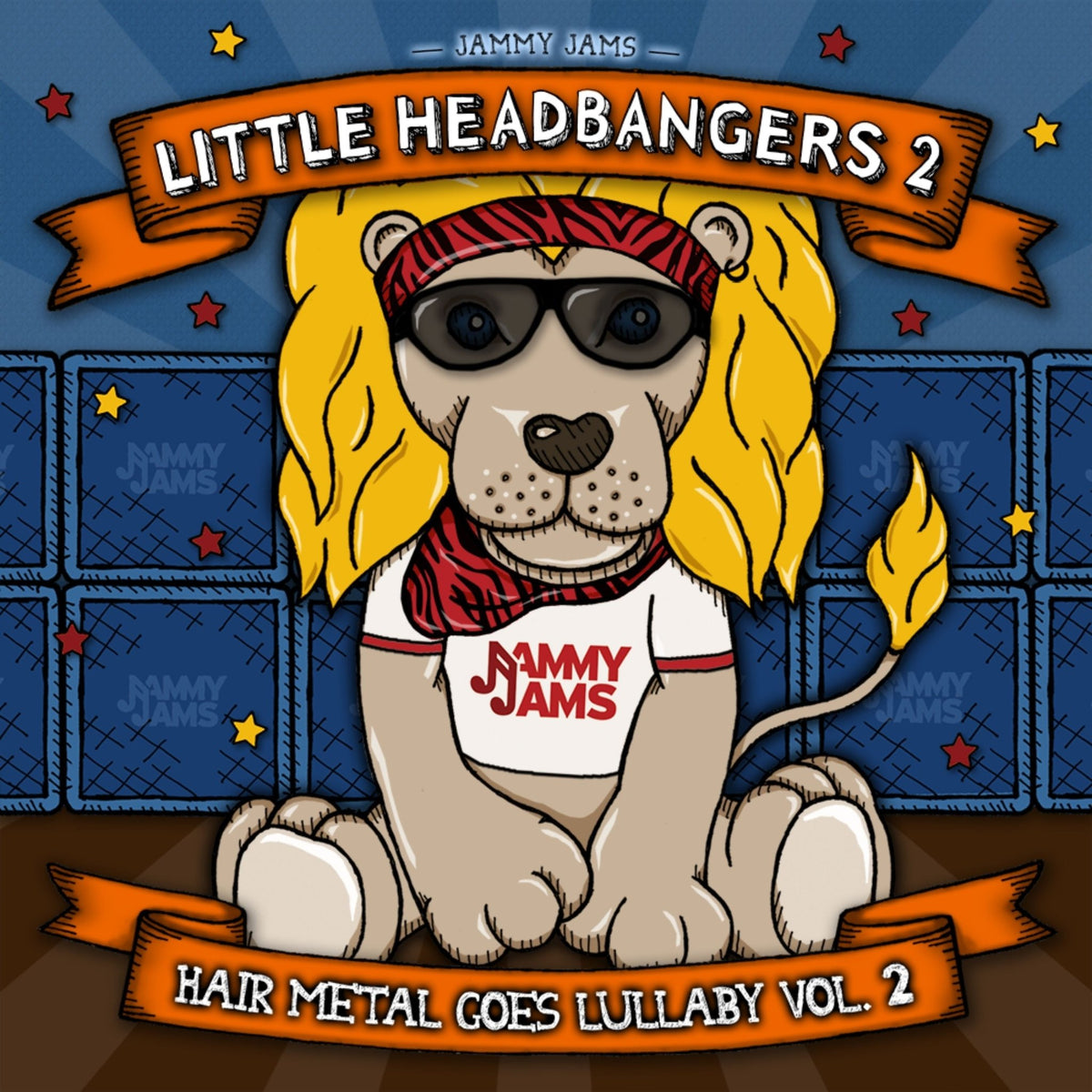 Jammy Jams - Little Headbangers 2: Hair Metal Goes Lullaby, Vol. 2 (CD)