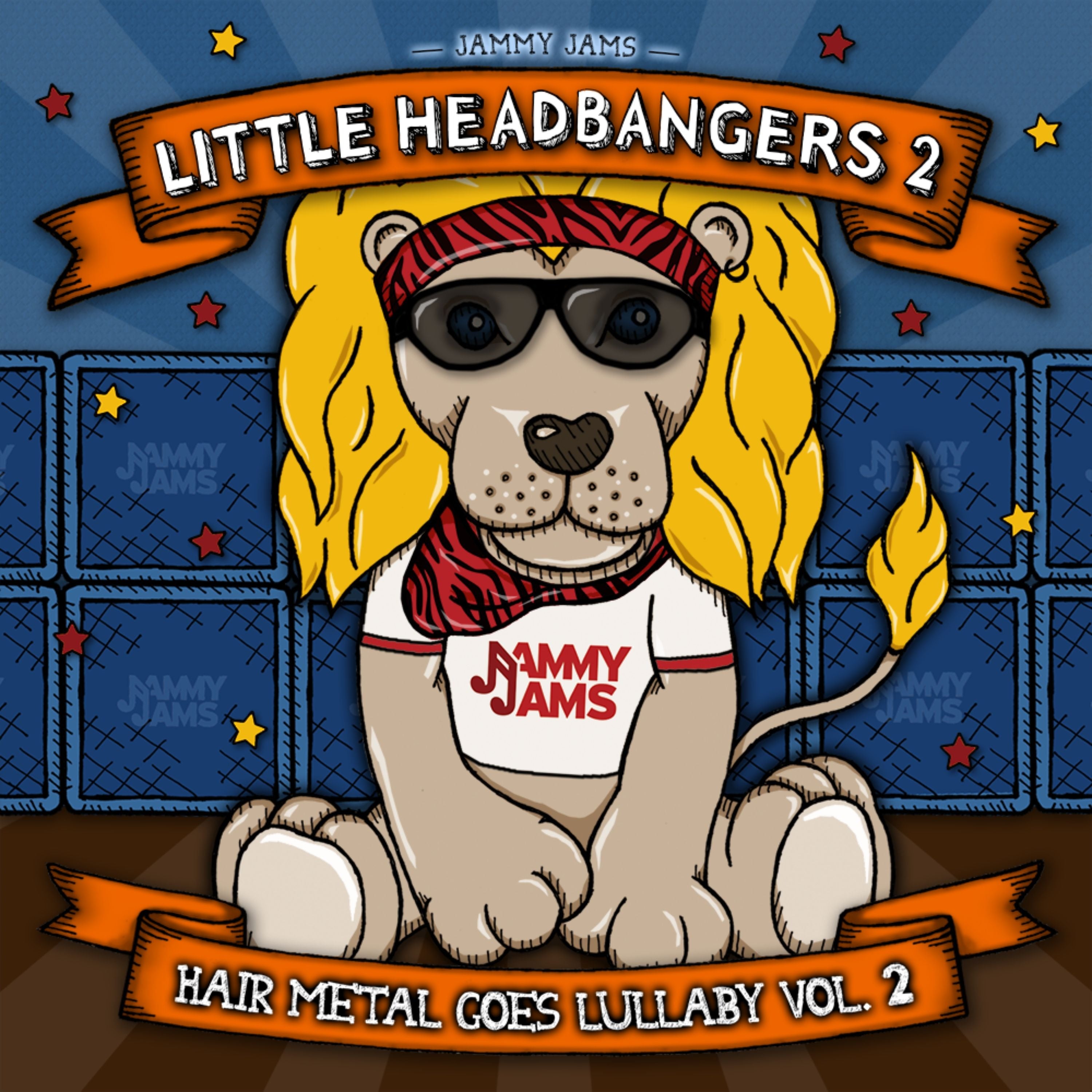 Jammy Jams - Little Headbangers 2: Hair Metal Goes Lullaby, Vol. 2 (CD)