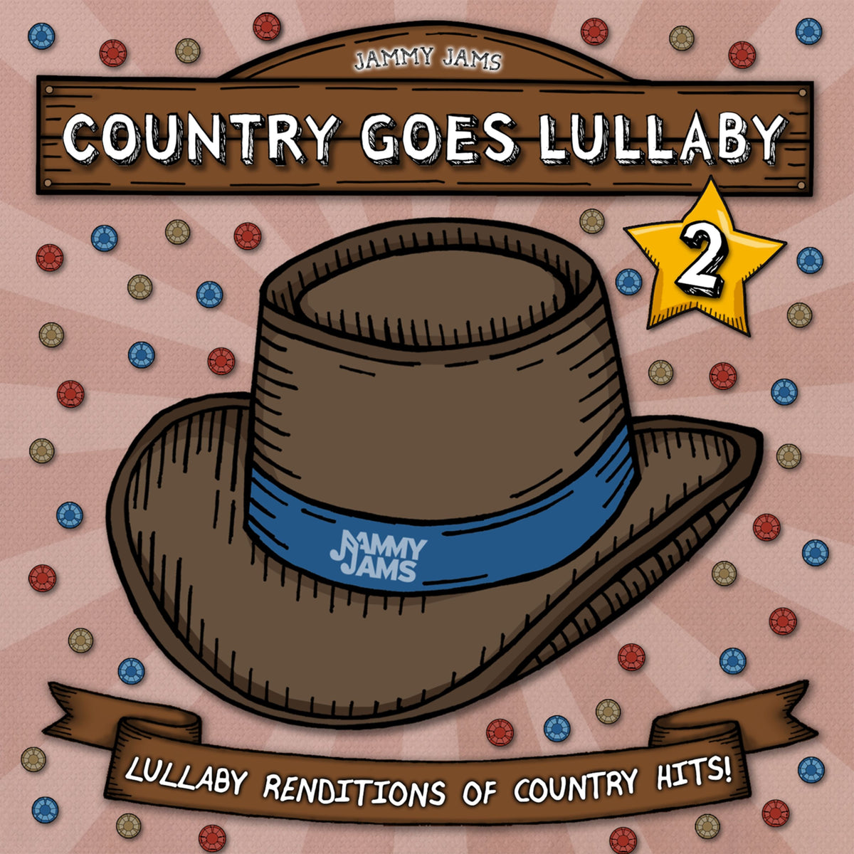Jammy Jams - Country Goes Lullaby 2: Lullaby Renditions of Country Hits (CD)