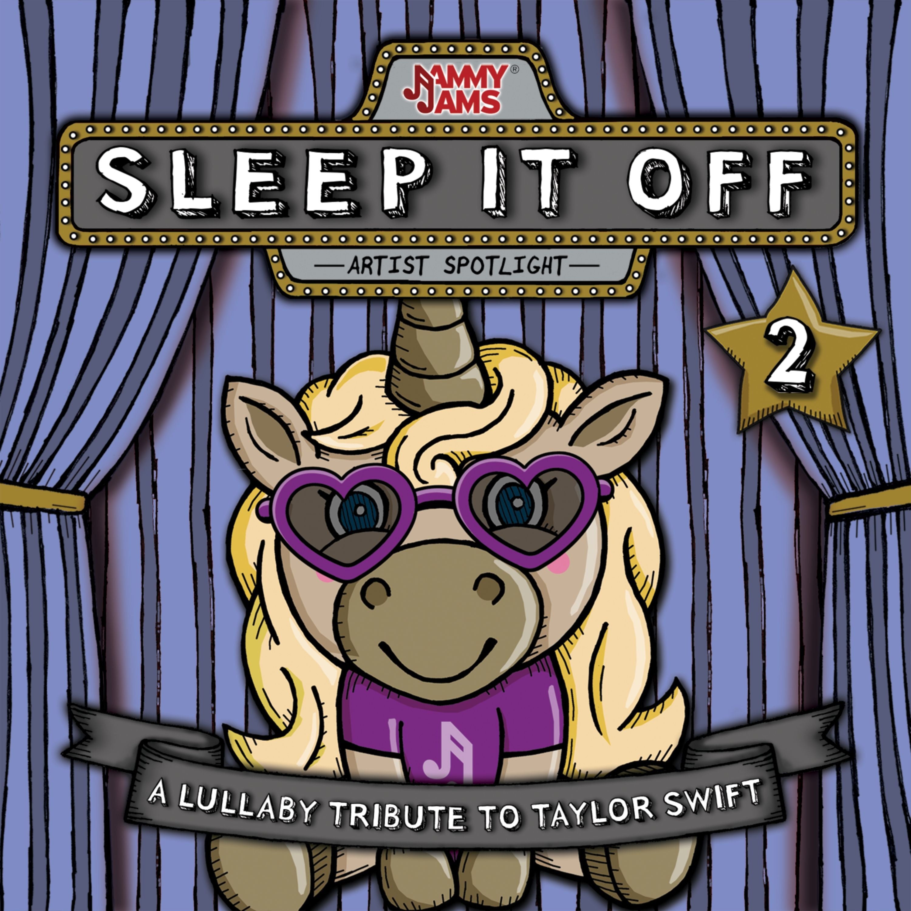 Jammy Jams - Sleep It Off 2: A Lullaby Tribute to Taylor Swift (CD)