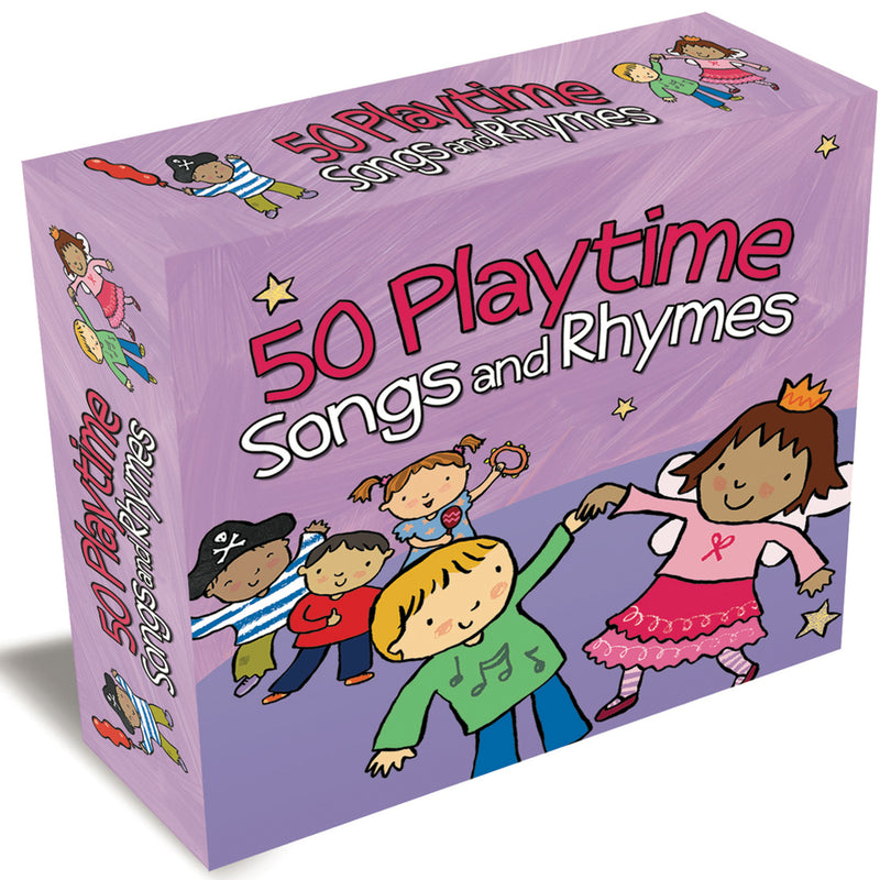 50 Playtime Songs & Rhymes 3cd Box Set (CD)