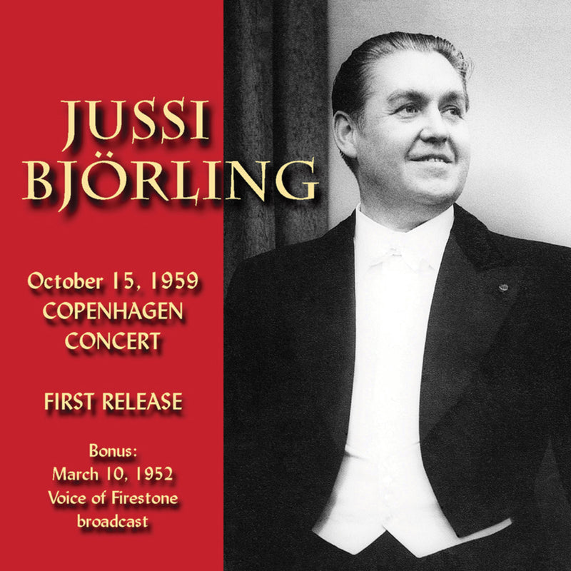 Jussi Bjorling - Copenhagen Concert 1959 (CD)