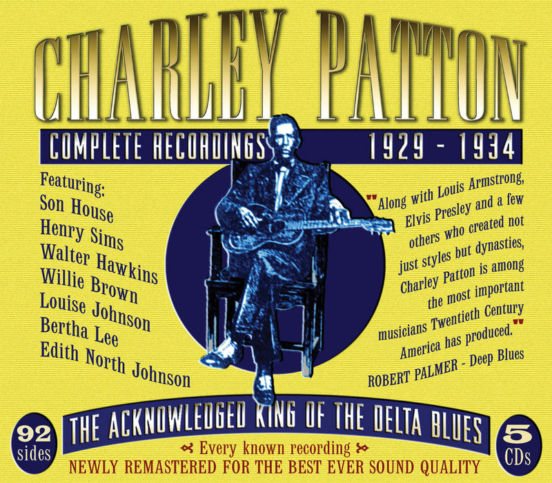 Charley Patton - The Complete Recordingss 1929-1934 (CD)
