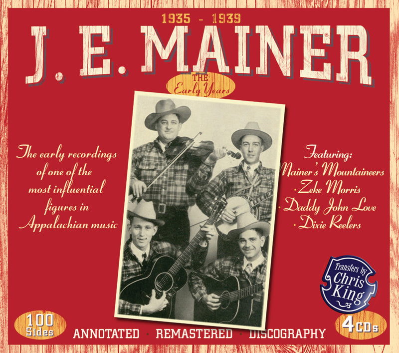 J. E. Mainer - Early Years 1935-1939 (CD)