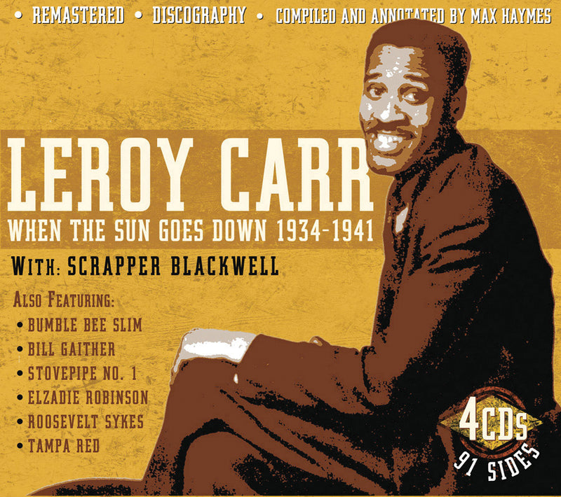 Leroy Carr & Scrapper Blackwell - When The Sun Goes Down: 1934-41 (CD)