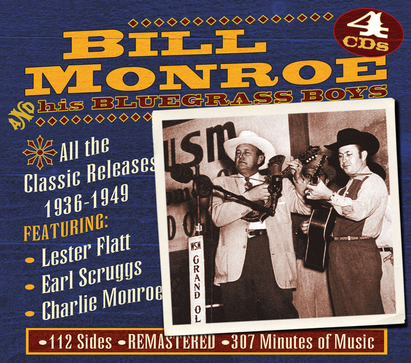 Bill Monroe - & His Bluegrass Boys: Early Years 1937-1949 (CD)