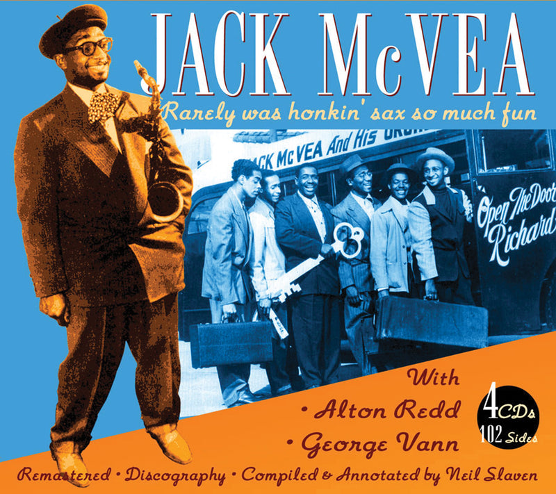Jack McVea - Honking Sax Extraordinaire (CD)