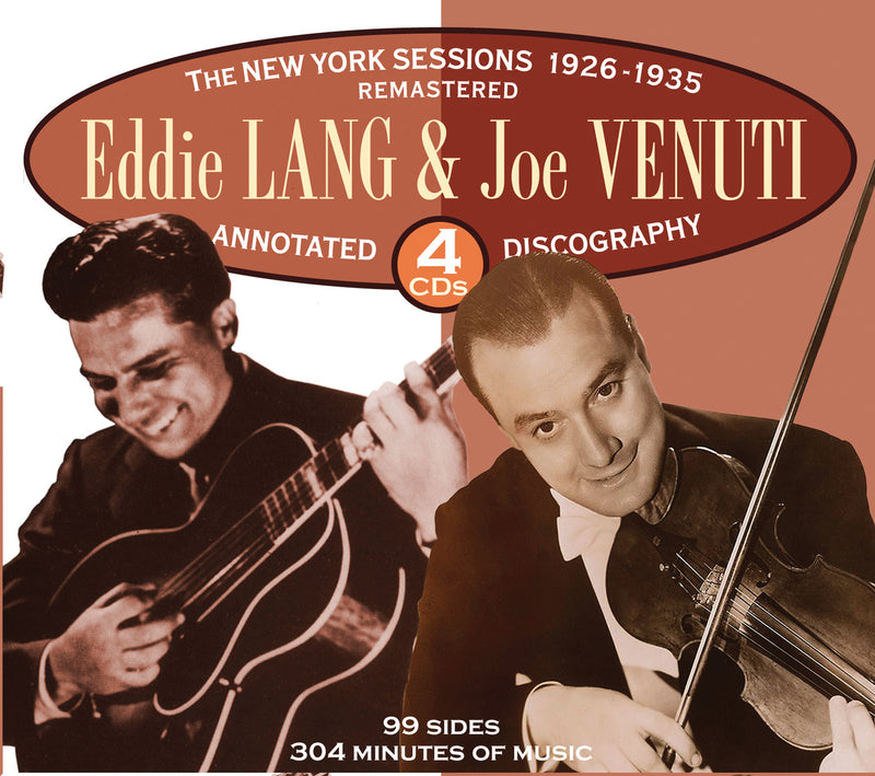 Eddie Lang & Joe Venuti - The New York Sessions: 1926-1935 (CD)